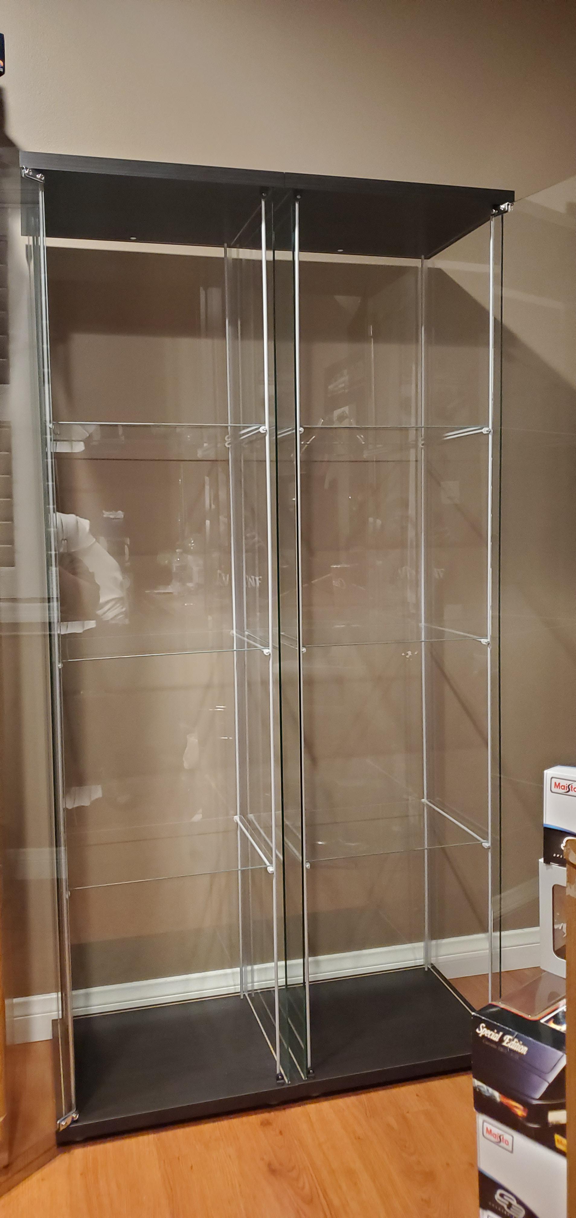 Ikea FINALLY had detolf shelves in stock. I'll be figuring out which of