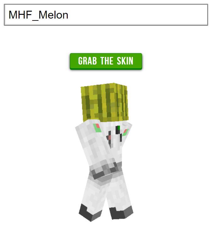With a skin stealer, you can now see what the MHF heads skins look like