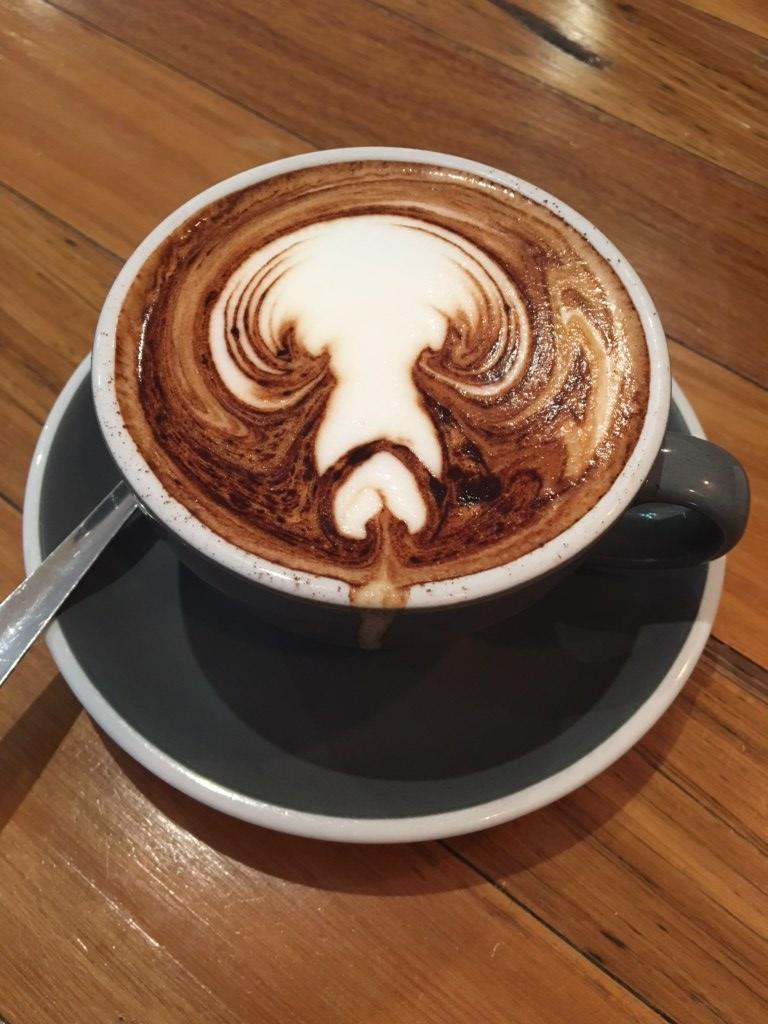 Speaks for itself. Saw someone else post one of their dick latte arts