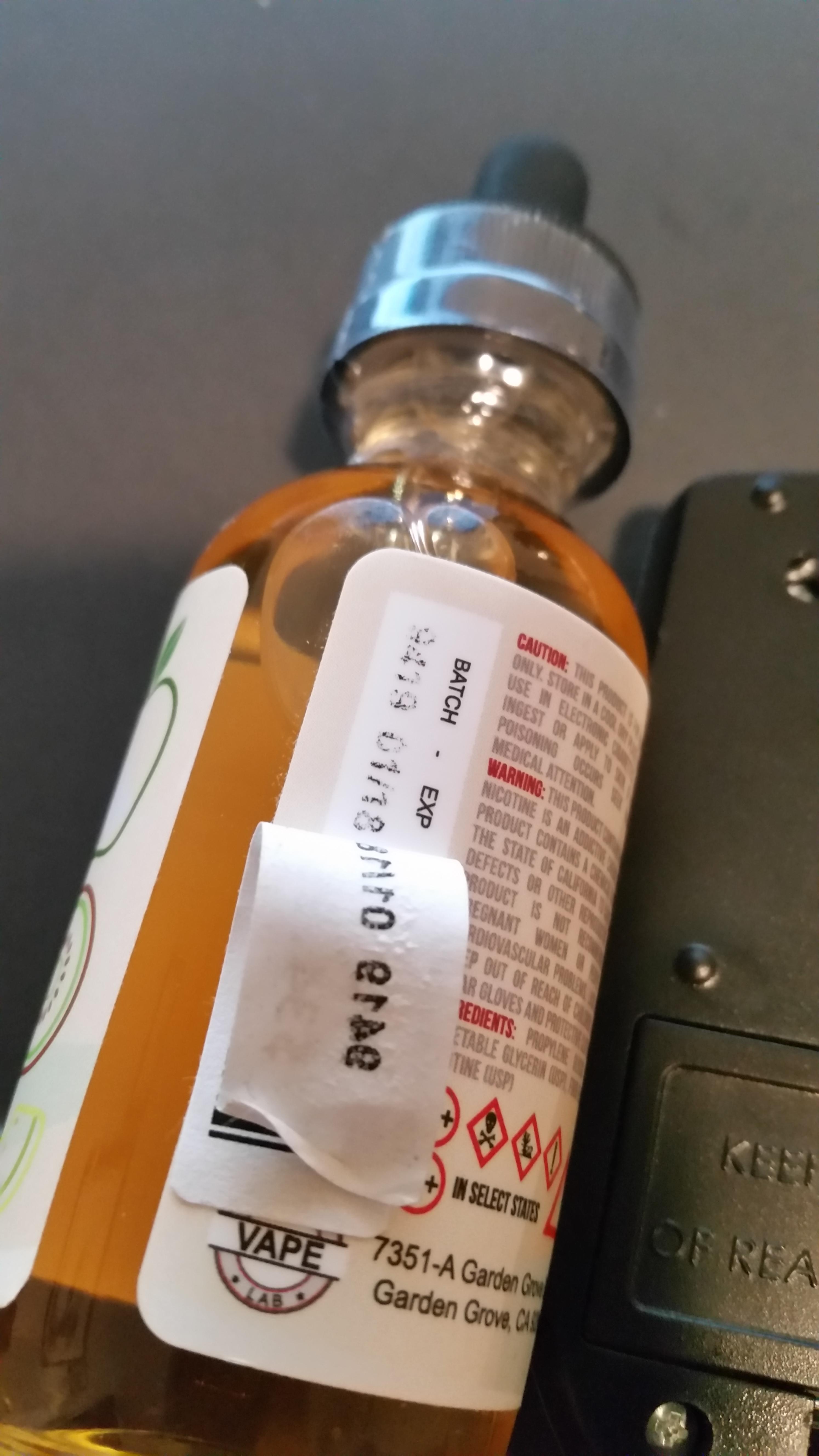 My local Vape Shop sells crazy expired ejuice and covers the