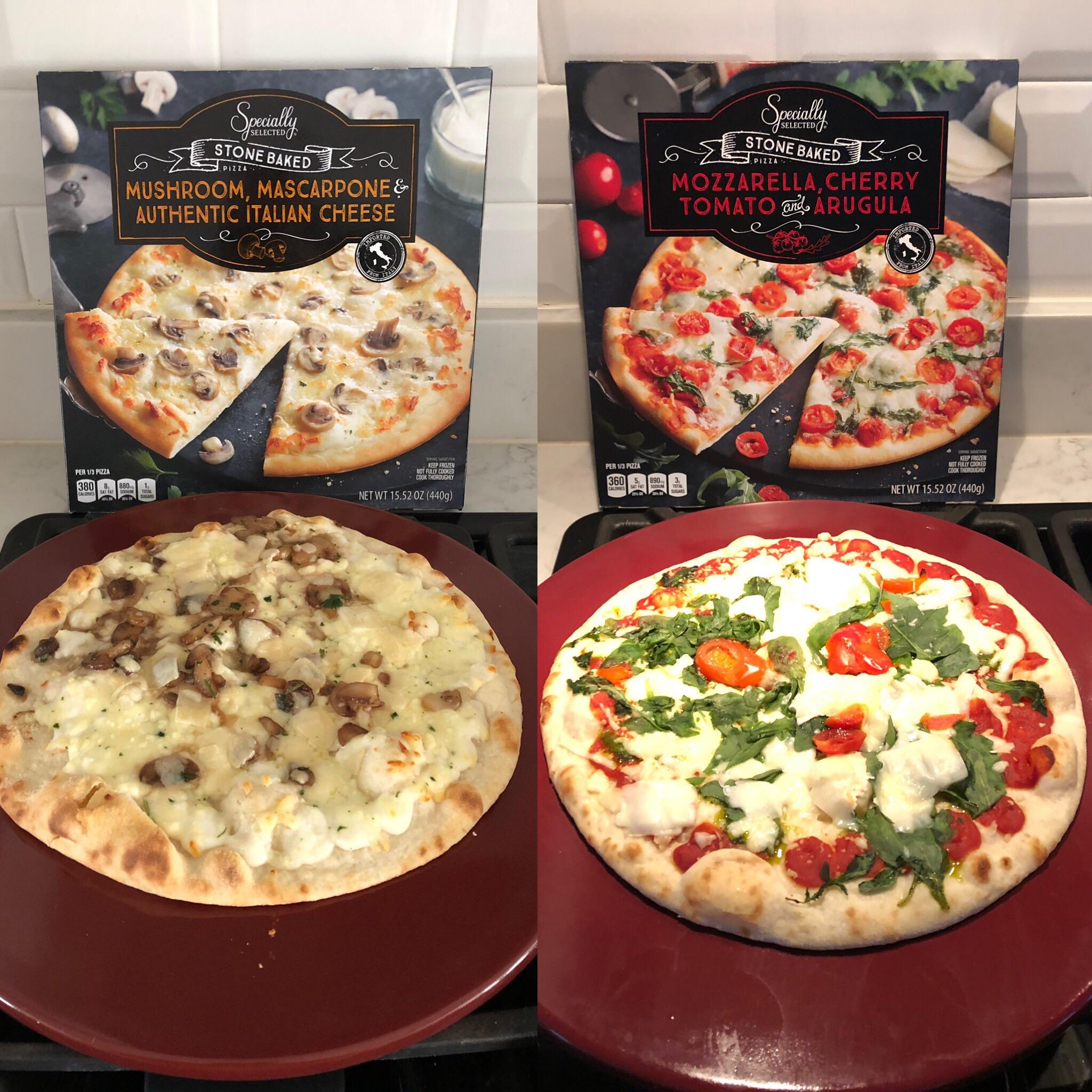 Amazing 2 Pizzas! I especially enjoyed the Mozzarella, Cherry Tomato