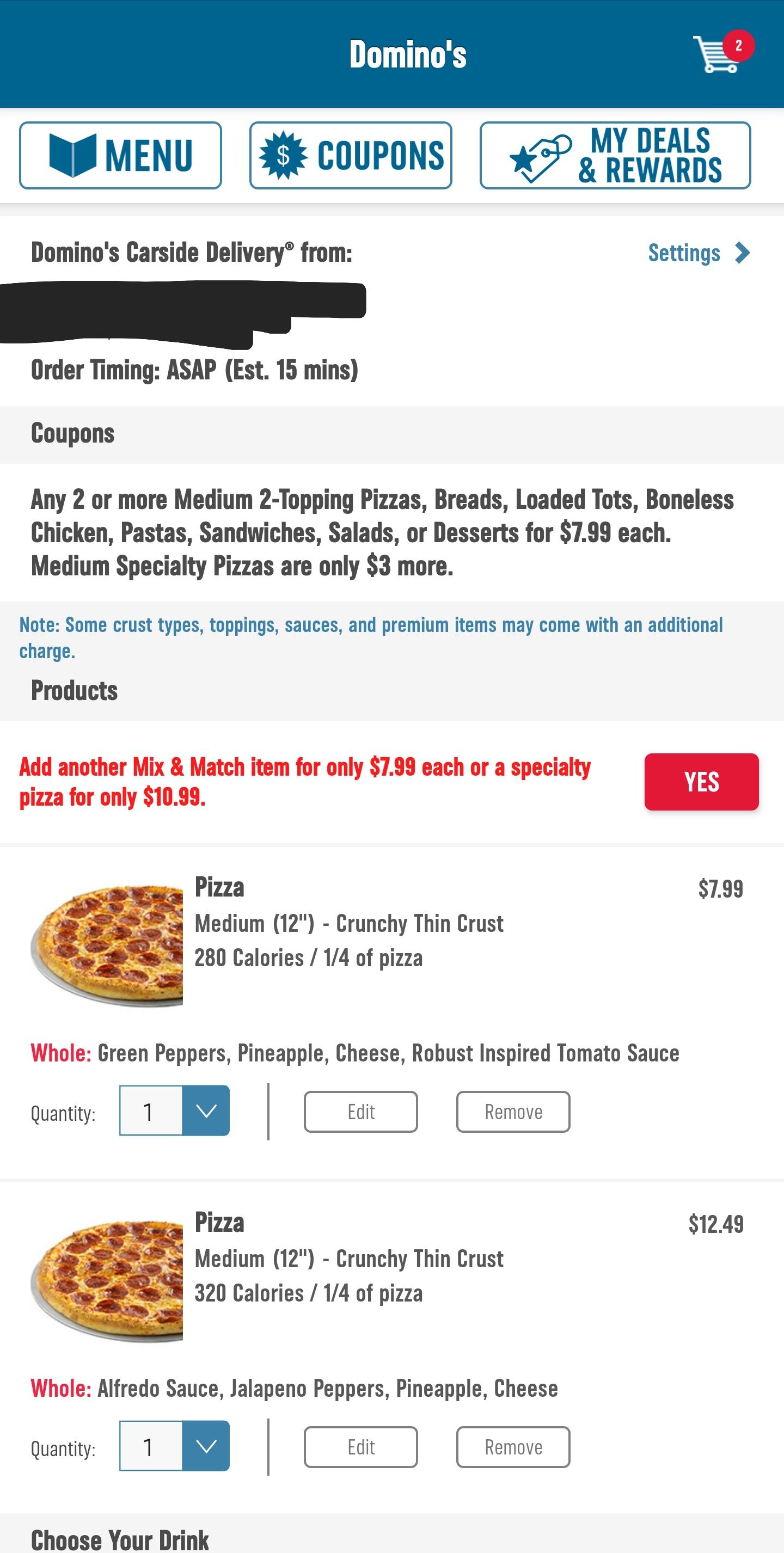 Is it me or is Domino's now charging close to 5 just for Alfredo sauce