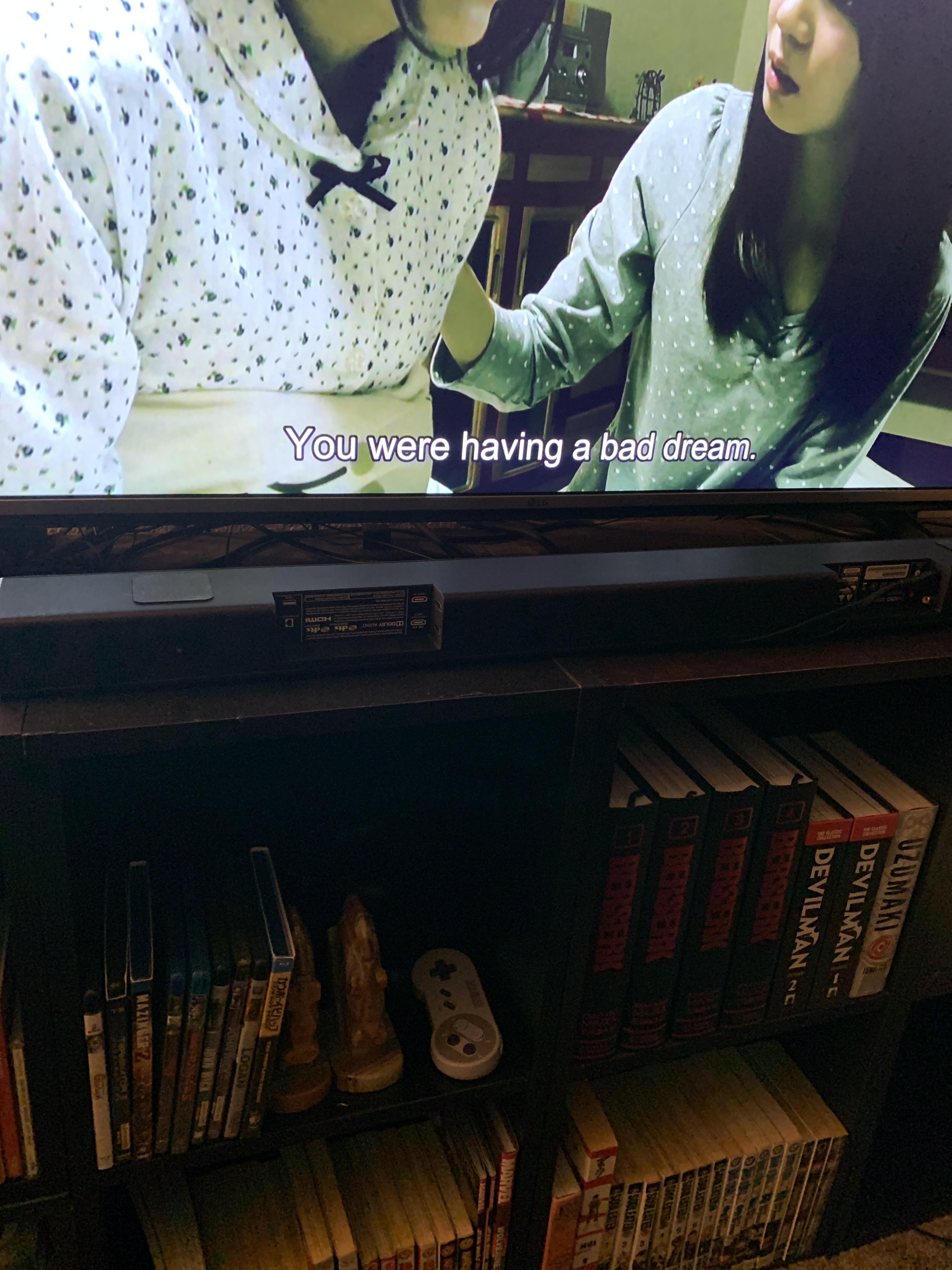 My Vizio soundbar only stays powered on when it’s upside down, this