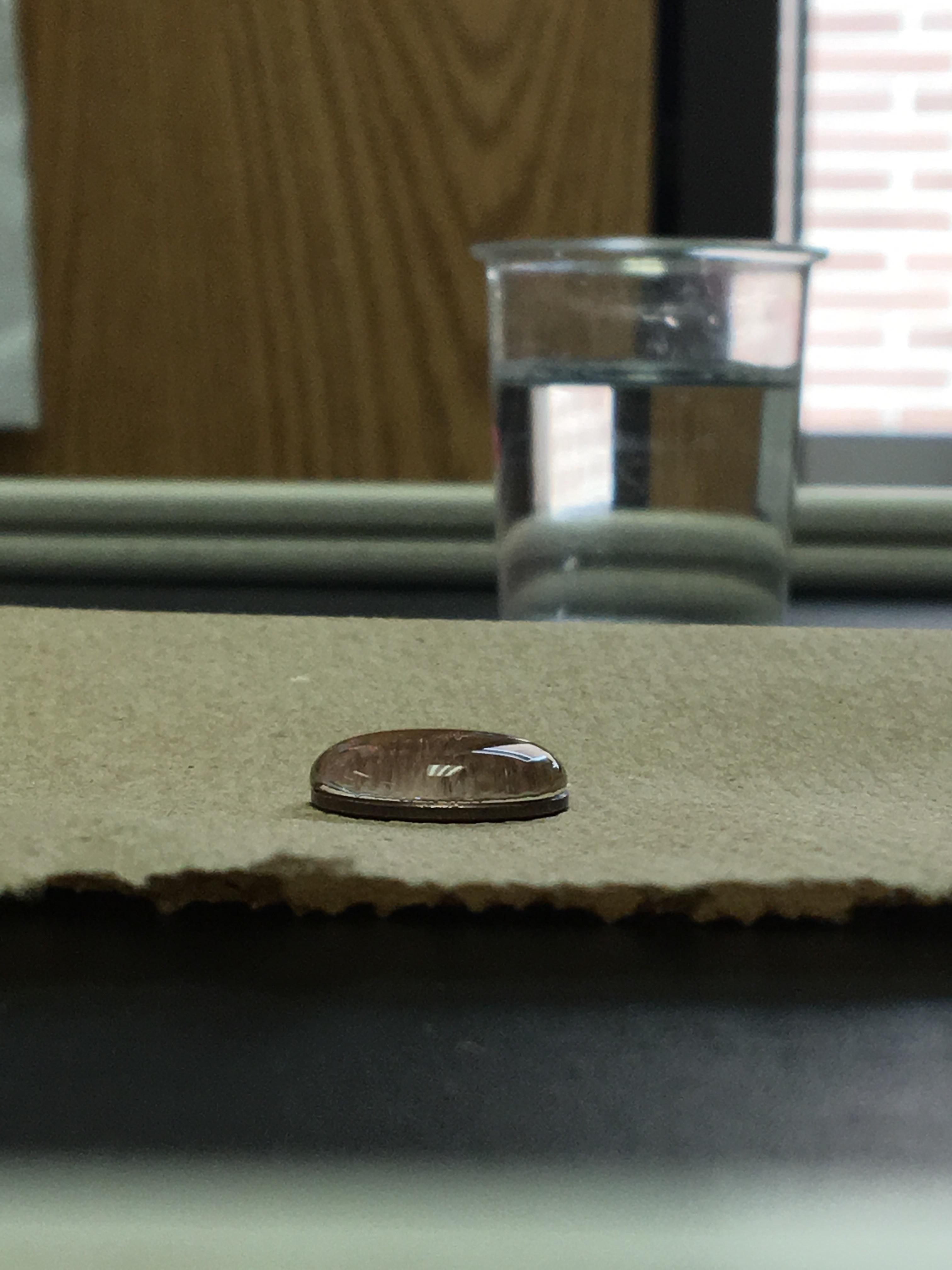 30 drops of water on a penny r/oddlysatisfying
