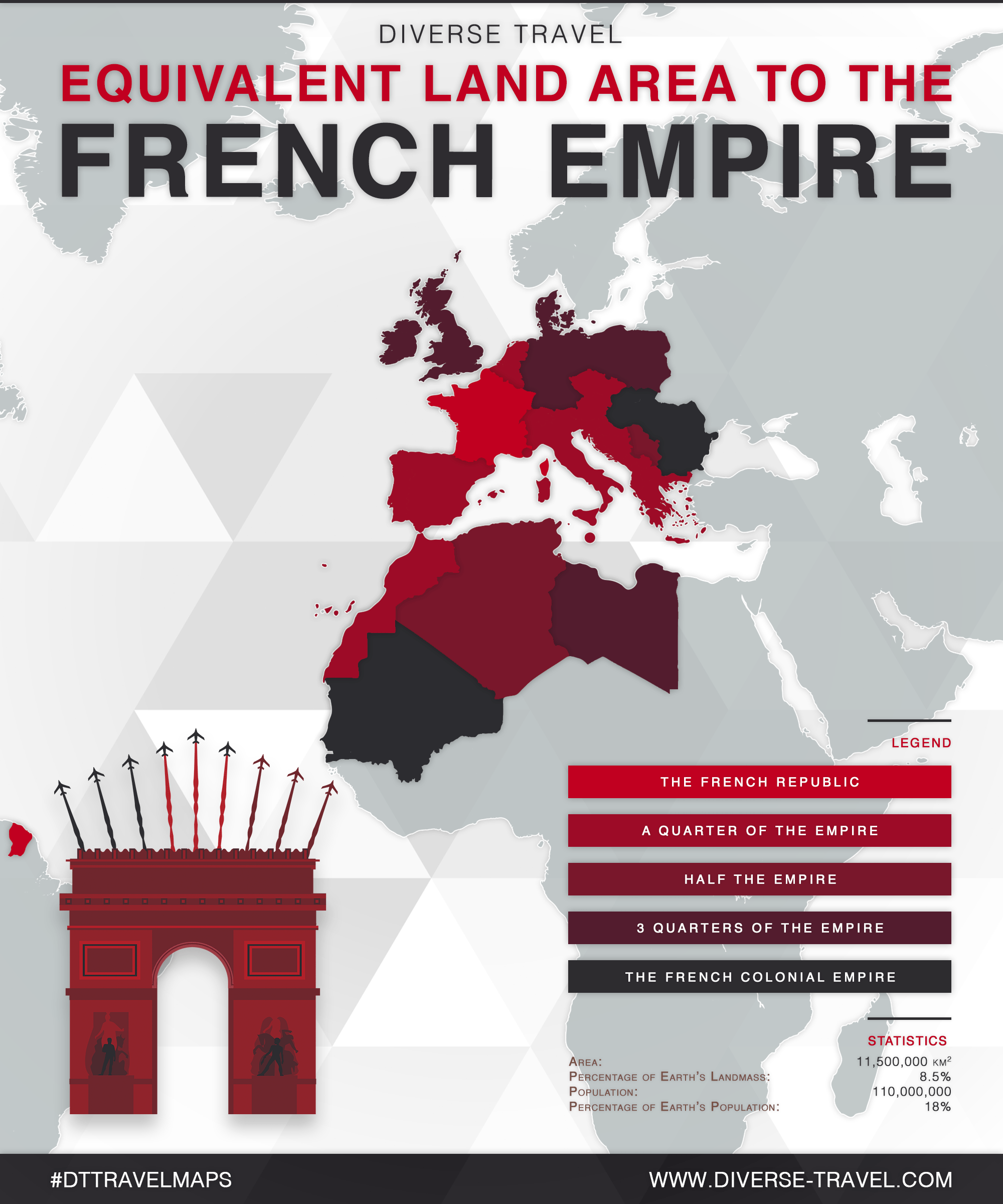 French Colonial Empire Map