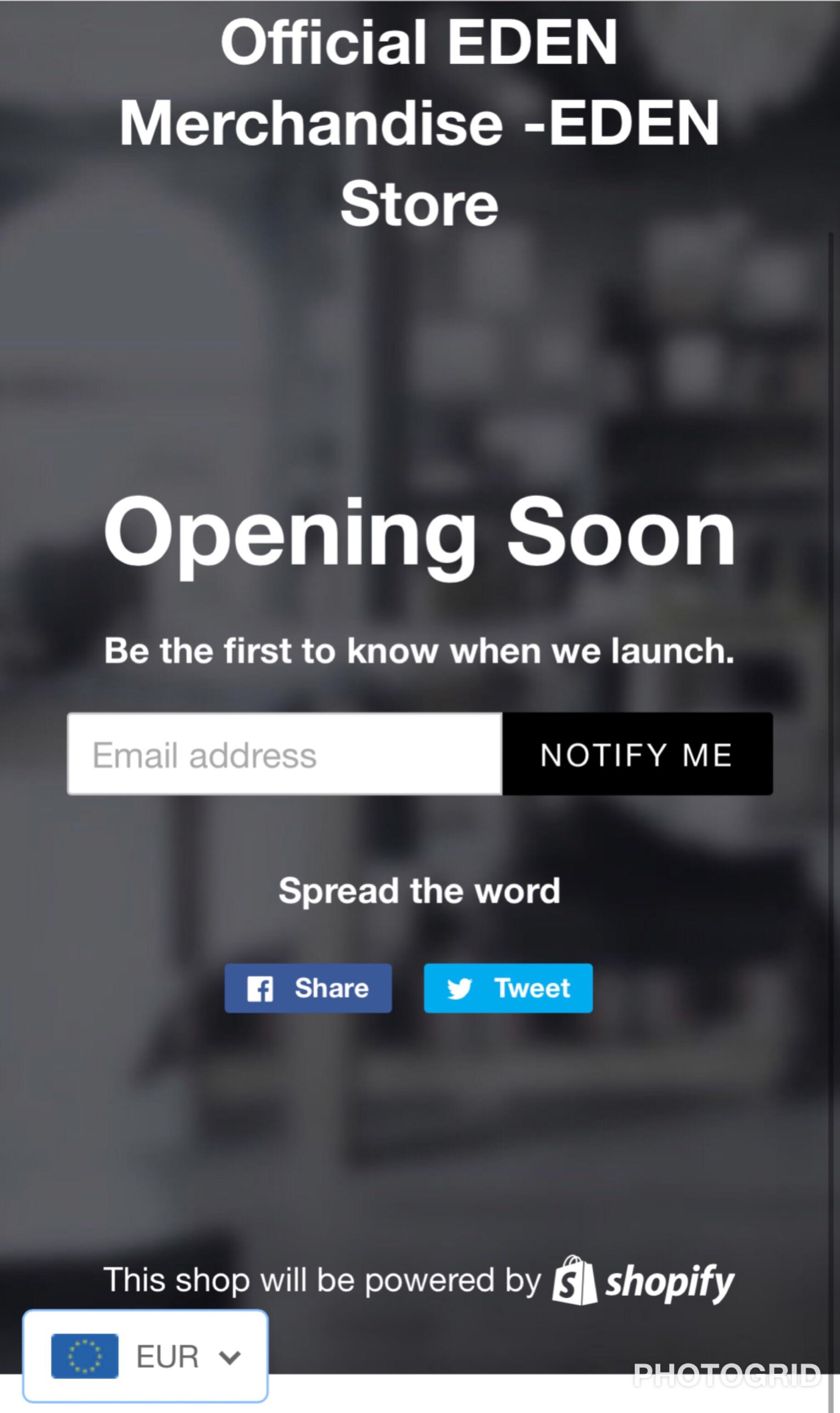 New Merch coming soon? r/eden