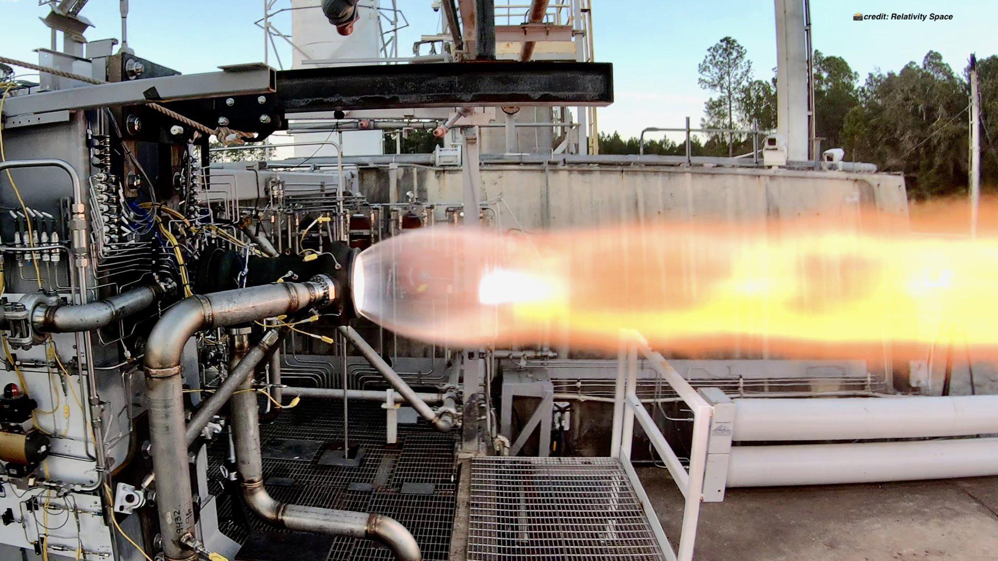 Relativity's Aeon-R hardware had it's first successful test 🔥. Here's