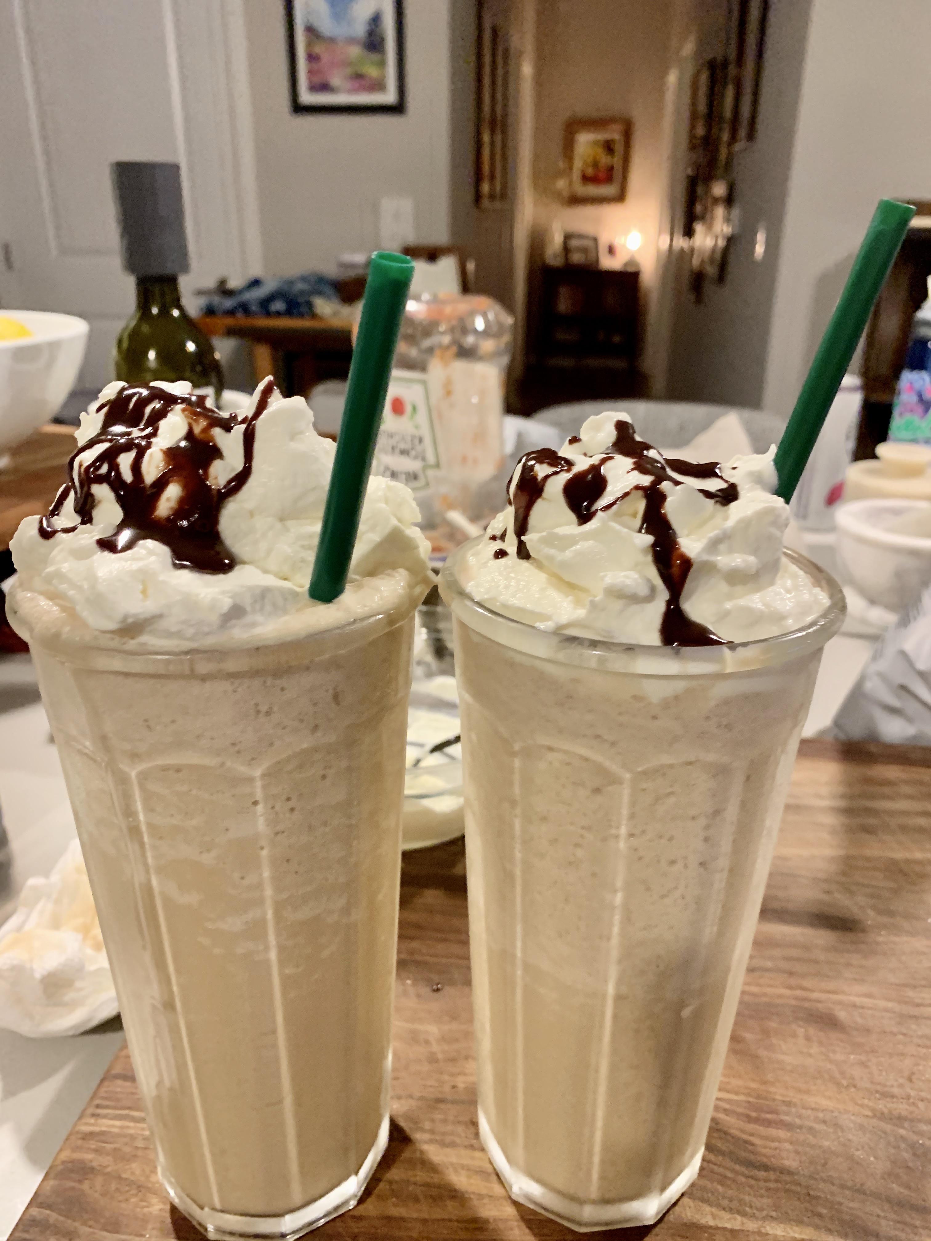 [Homemade] espresso Frappuccino r/food
