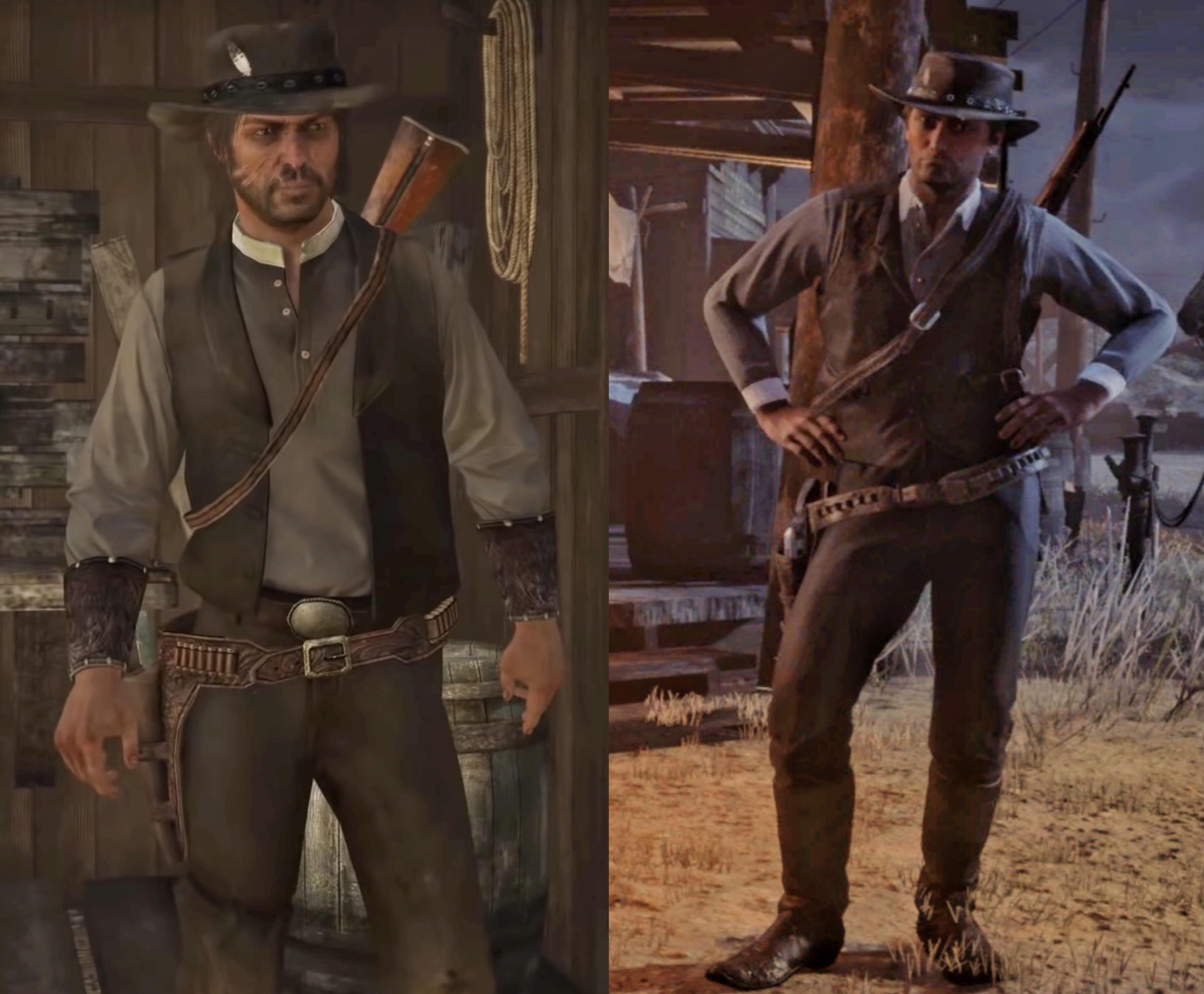 Here’s my take on John’s Rancher outfit from RDR 1 r/reddeadfashion