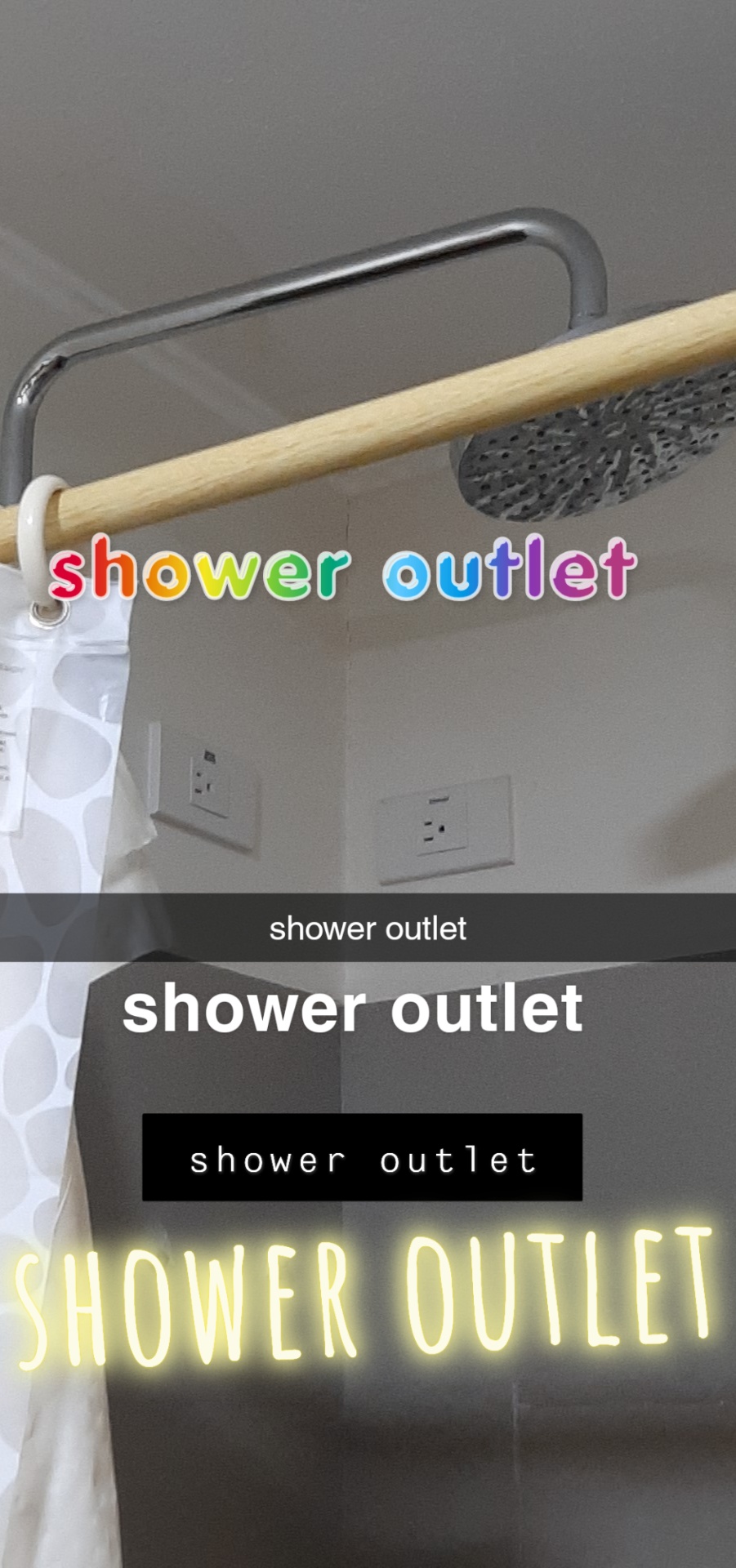 shower outlet r/ontheledgeandshit