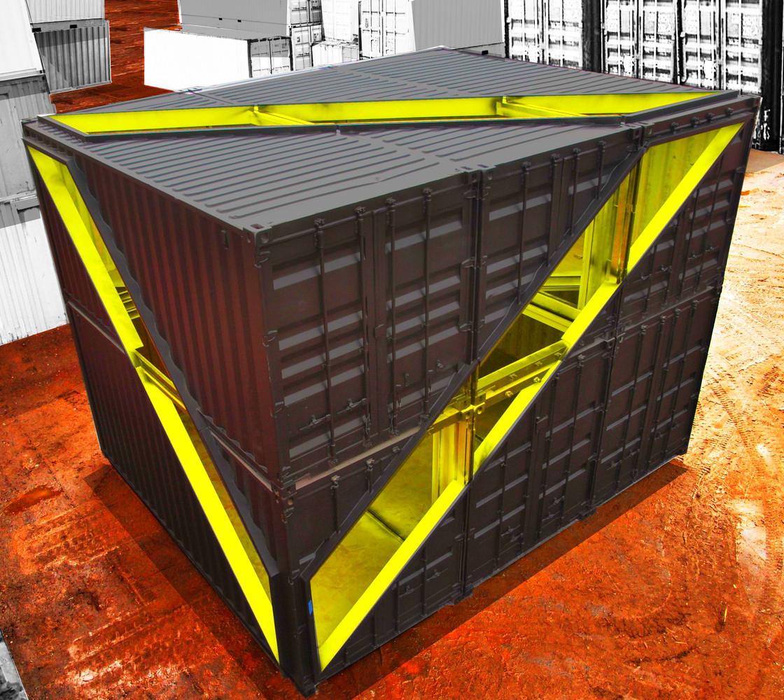 Whitney Studio Shipping Container Space for Art Classes / Gallery, NY