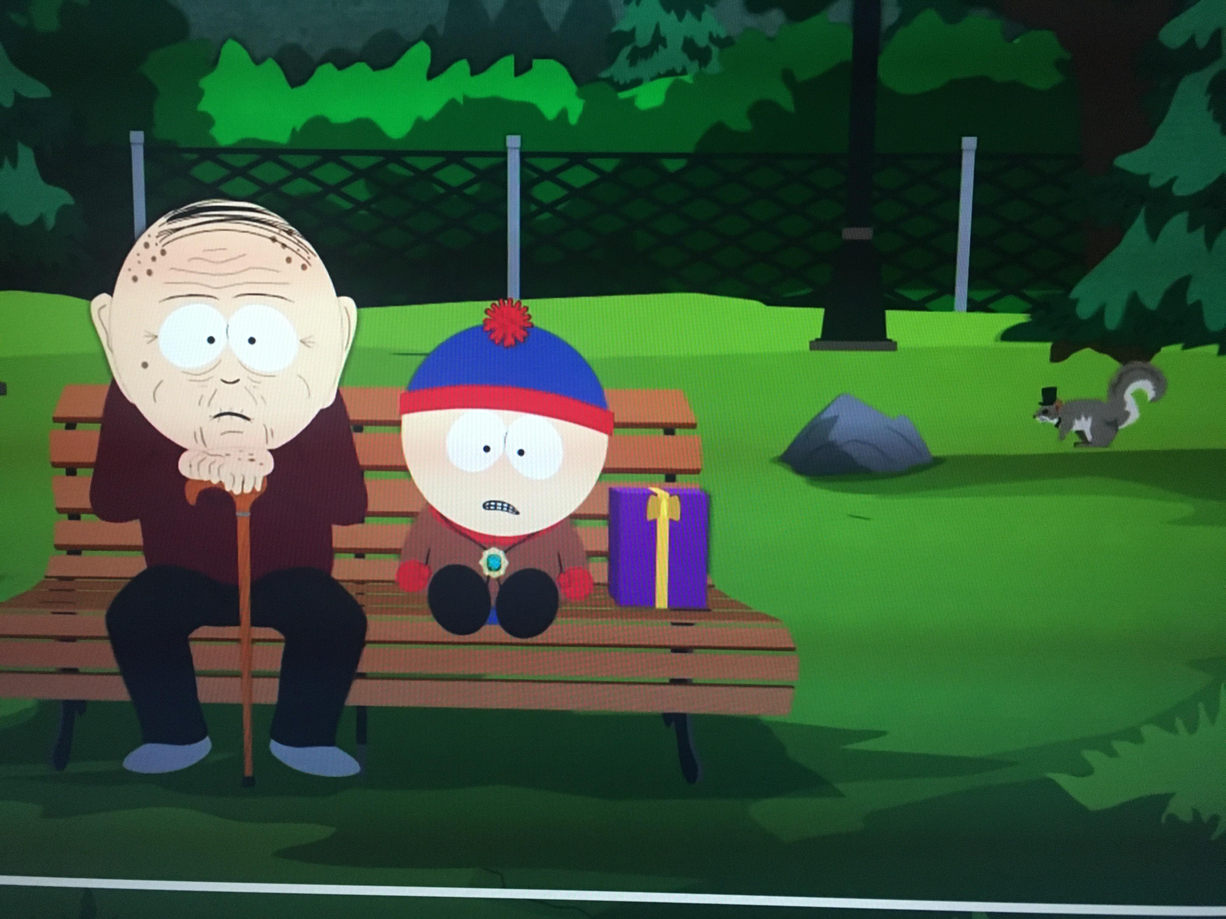 In the episode “Cash for Gold” there is a scene where you can see a