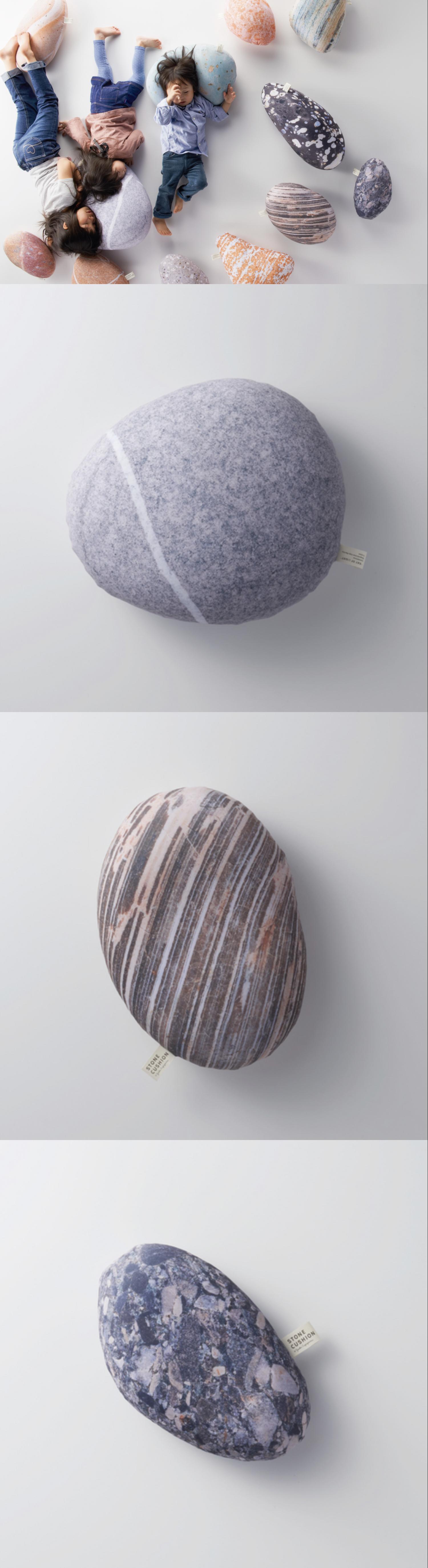 Rock pillows designed in Japan r/interestingasfuck
