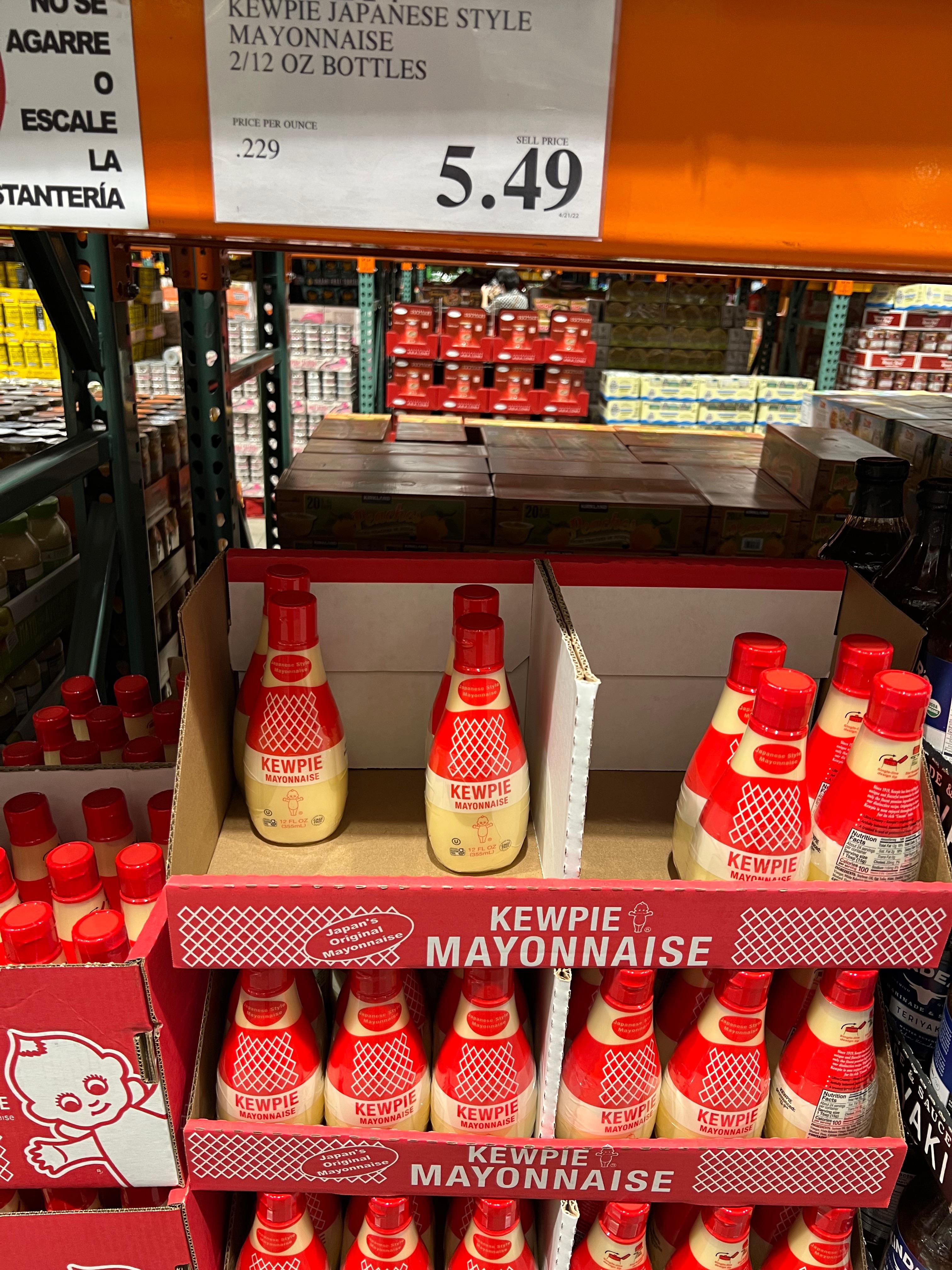 Kewpie Mayo at Costco! r/samthecookingguy
