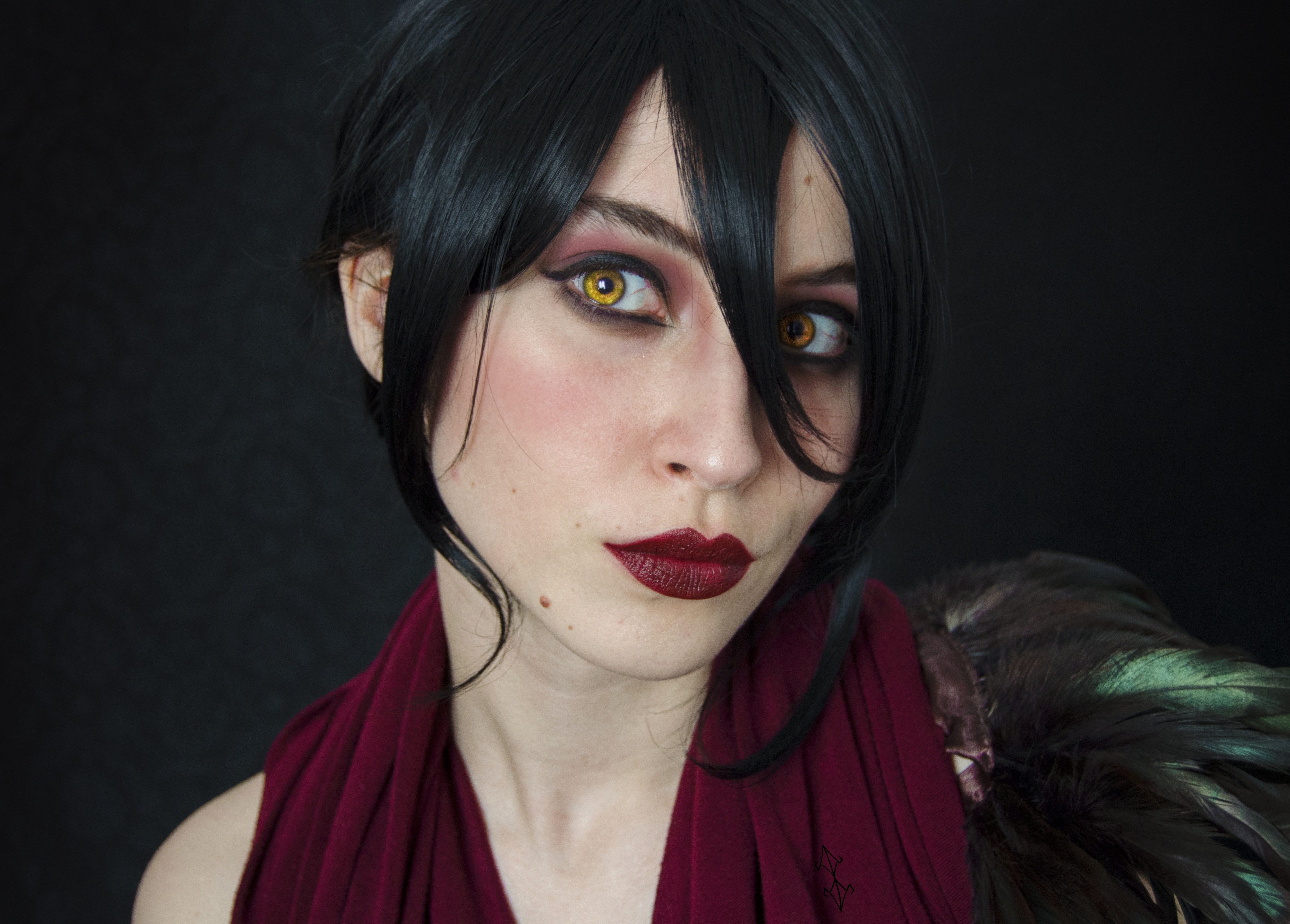 [No Spoilers] [OC] Morrigan makeup. dragonage