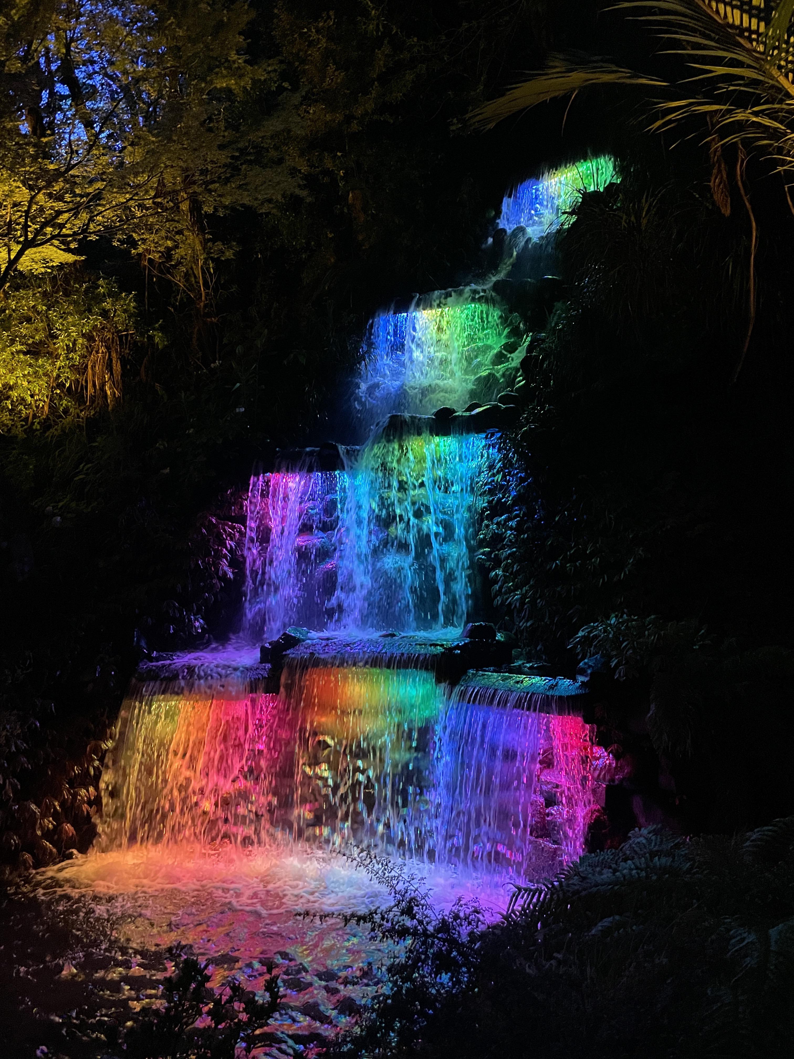 Festival of Lights, NZ. Apple ProRAW, 945pm, an hour after sunset