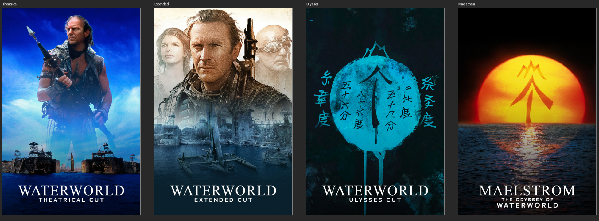 [COLLECTION] Waterworld All Versions (Theatrical, Extended, Ulysses