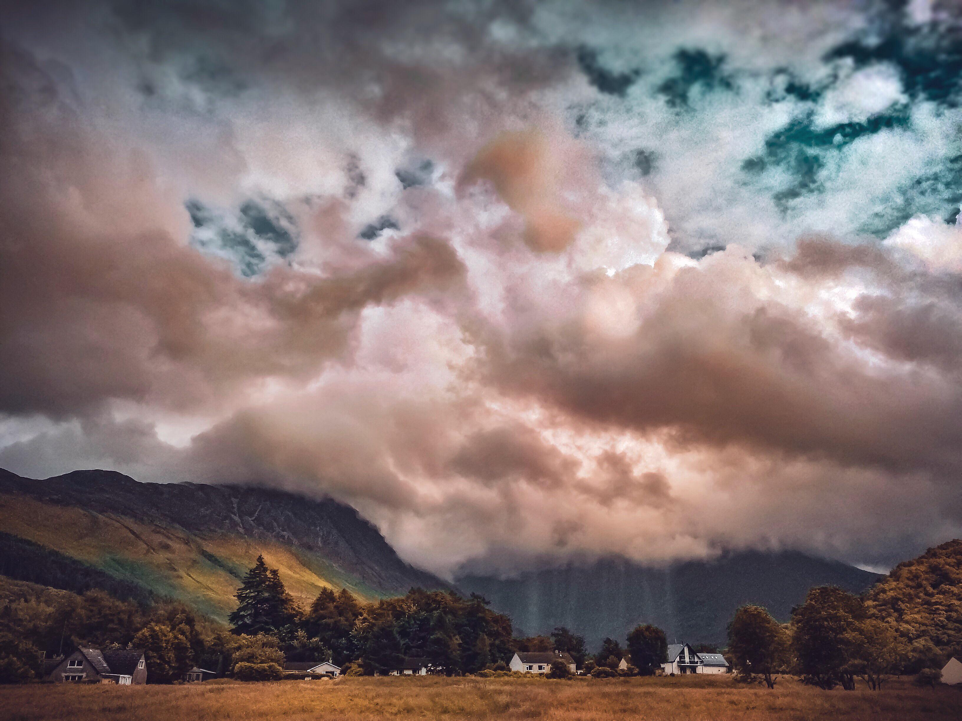 [OC] Incredible weather in Glencoe in the Scottish Highlands