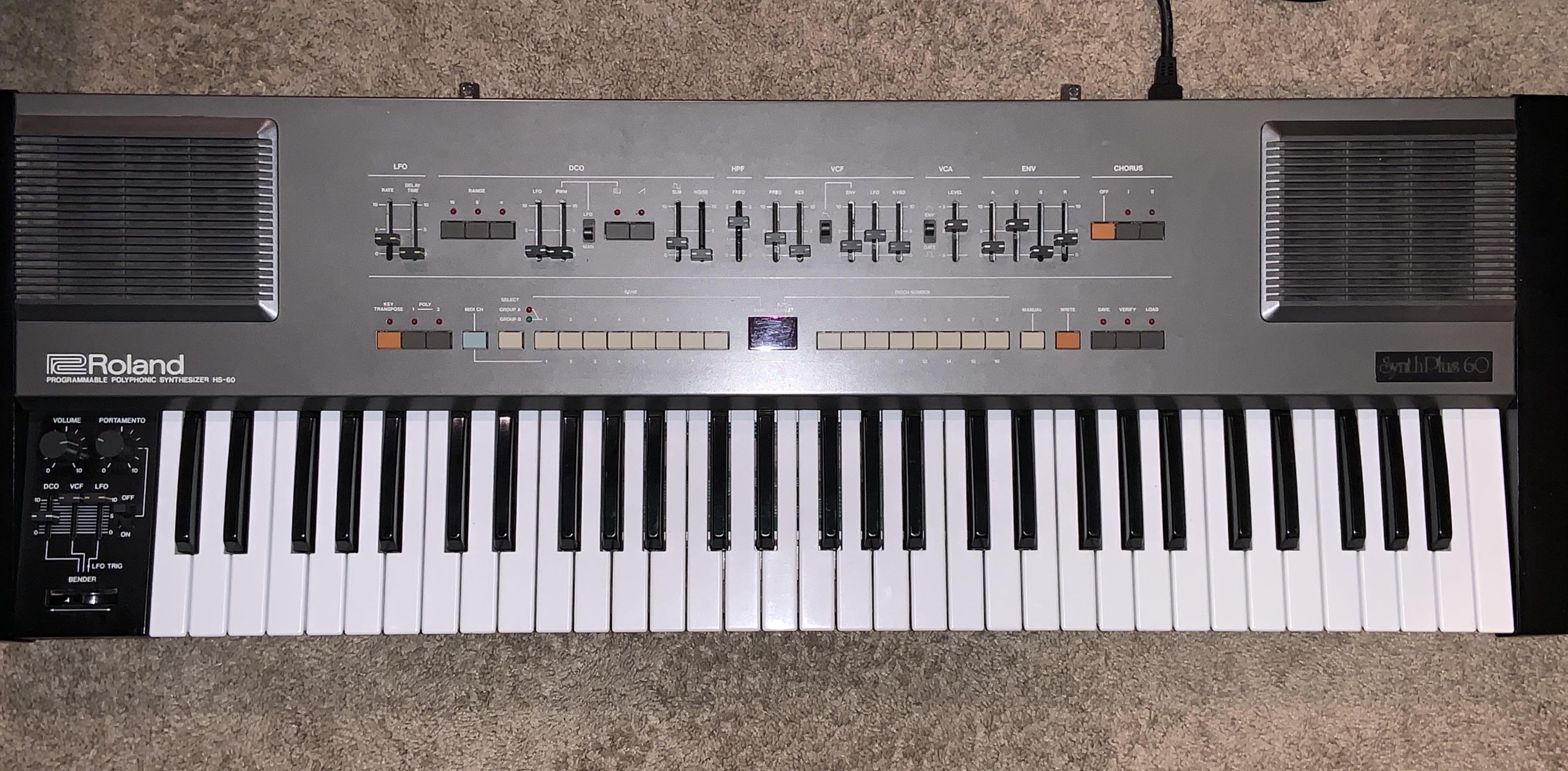 Check out my new synth! Where are my Juno fans at?! And what are some