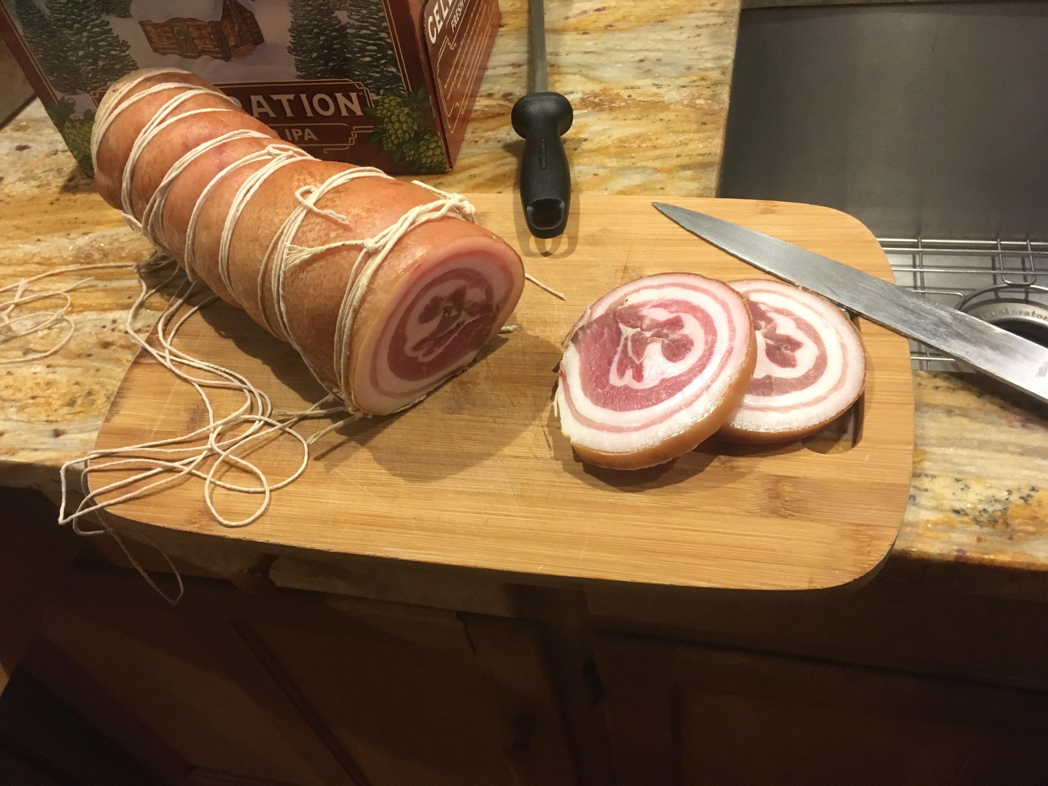 My last (2nd) Pancetta. r/Charcuterie