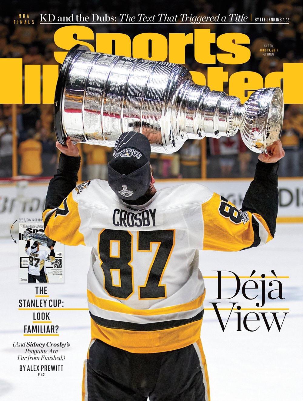 Sidney Crosby on the cover of Sports Illustrated r/penguins
