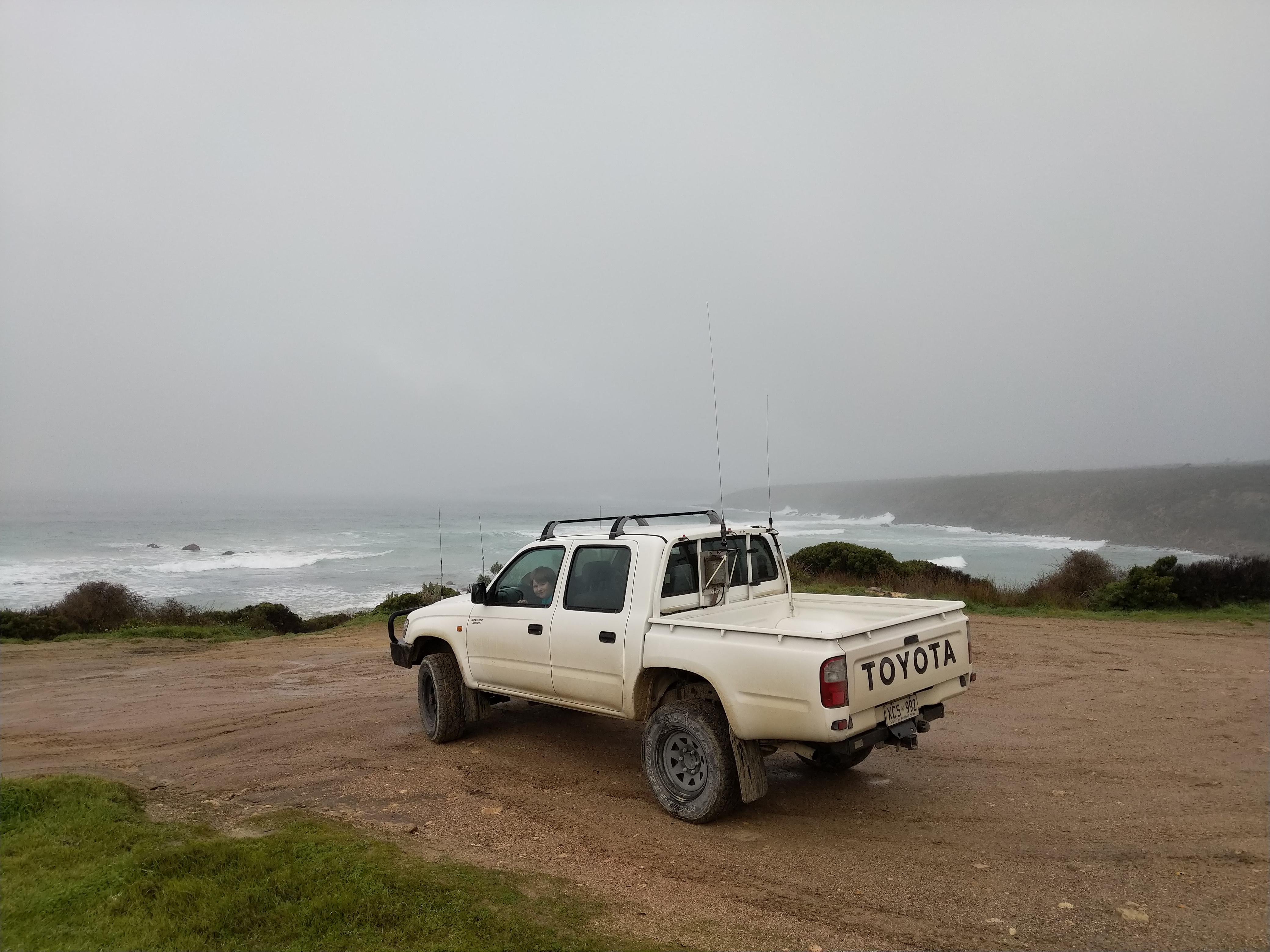 At Lone Pine at Sleaford Bay near Port Lincoln, South Australia. Misty