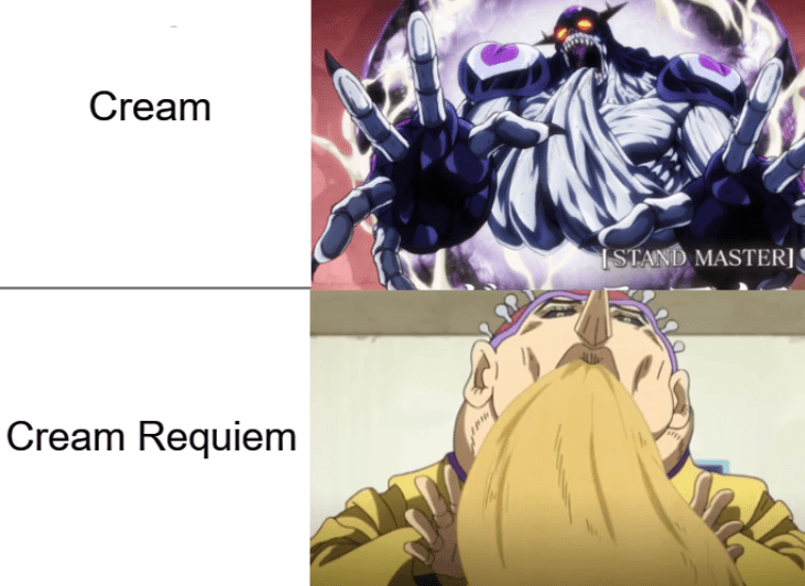 Cream Requiem r/ShitPostCrusaders