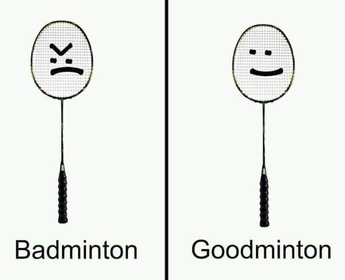 Don't play badminton..it'bad >( r/memes