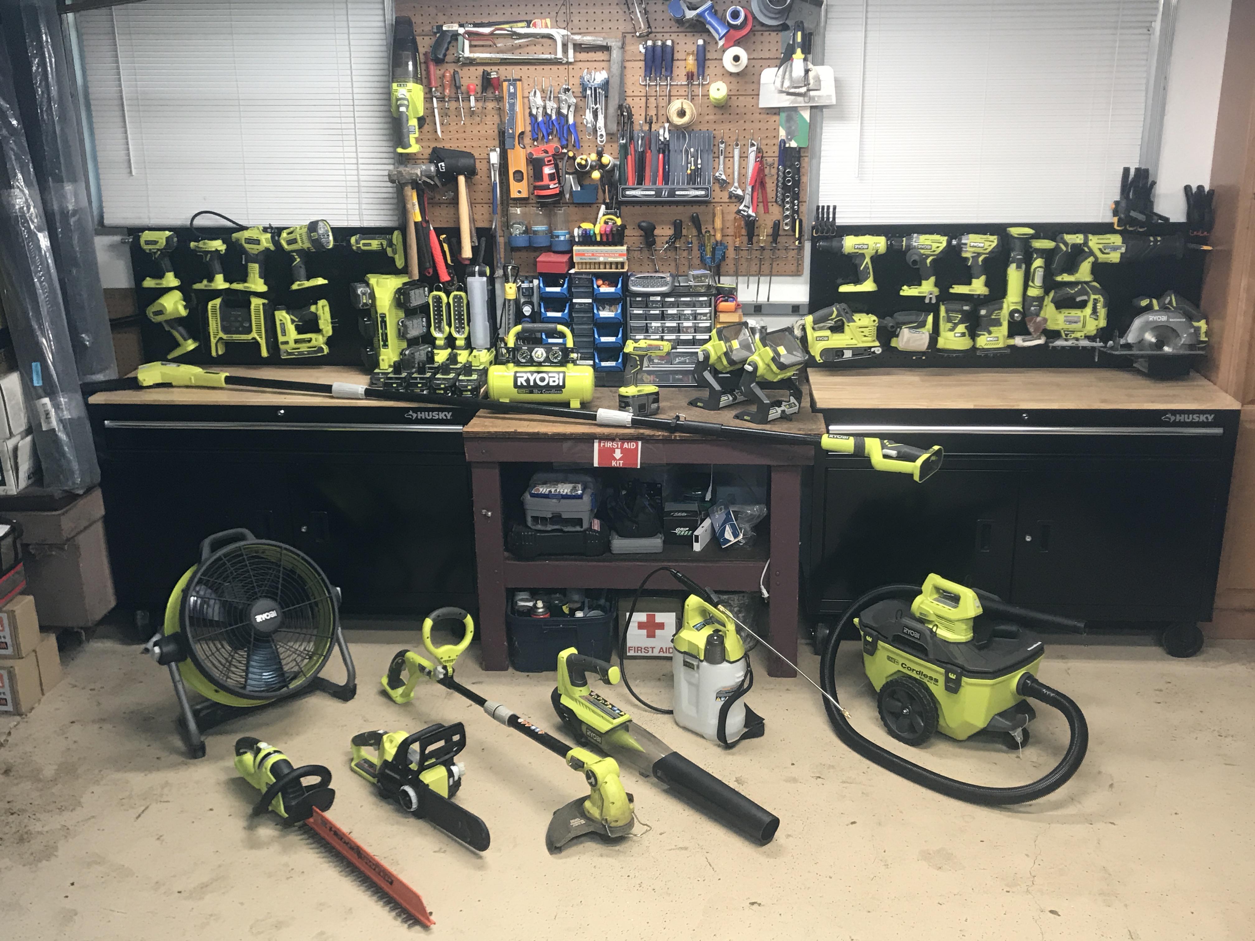 any personal experience with the Ryobi stick vac versus Dyson v7/v8