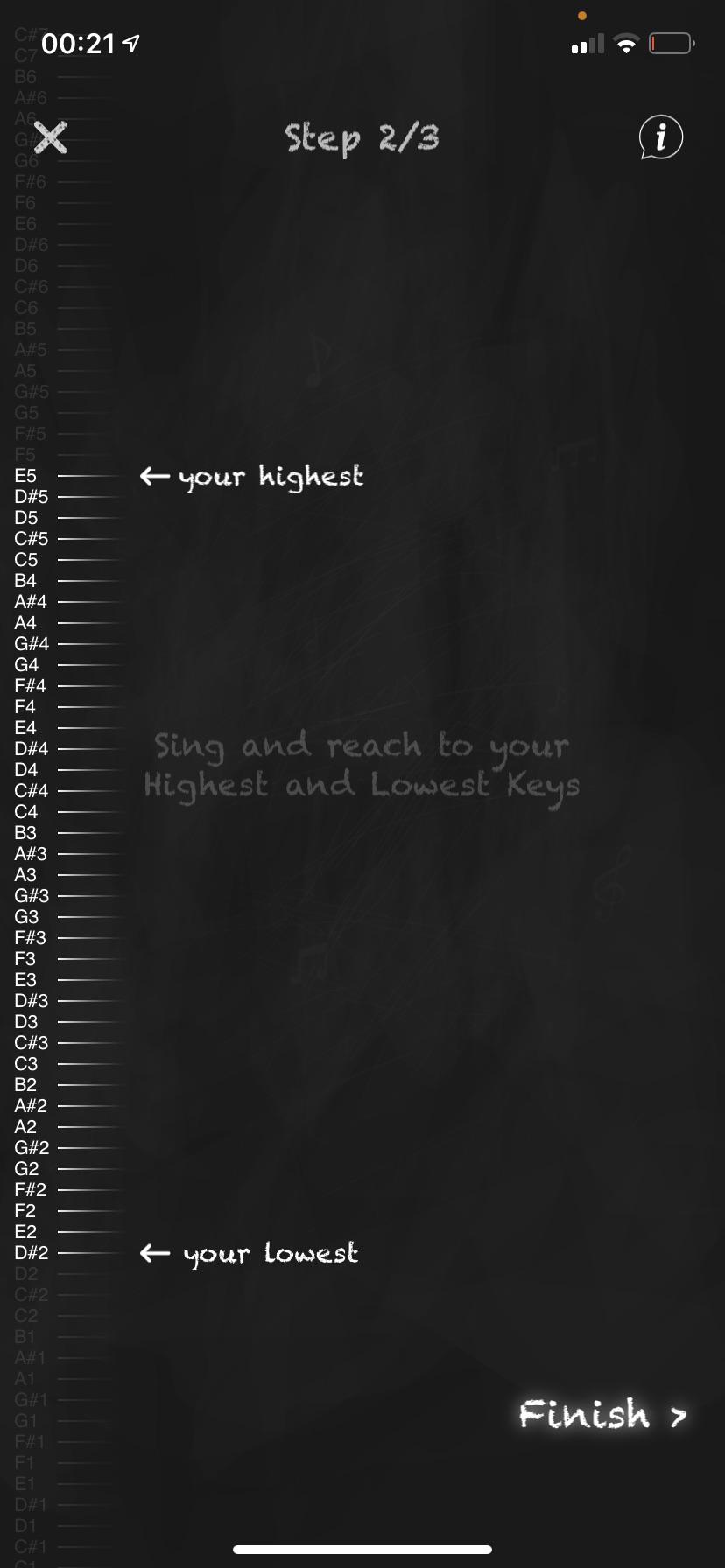 I completely demolished my voice for this, my highest chest note is e4