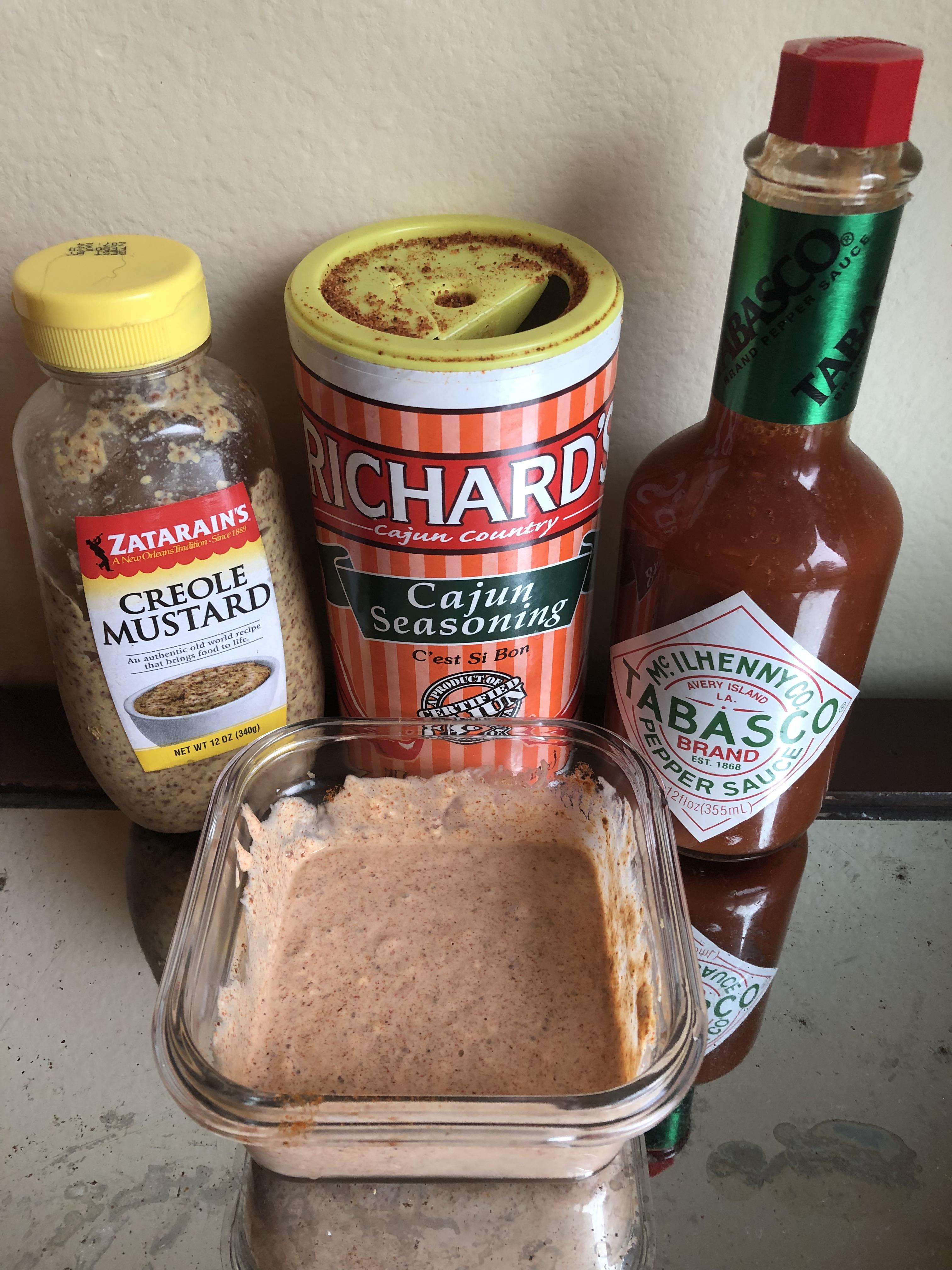 Week 18 Mustard Easy Louisiana Remoulade with Zatarain’s Creole