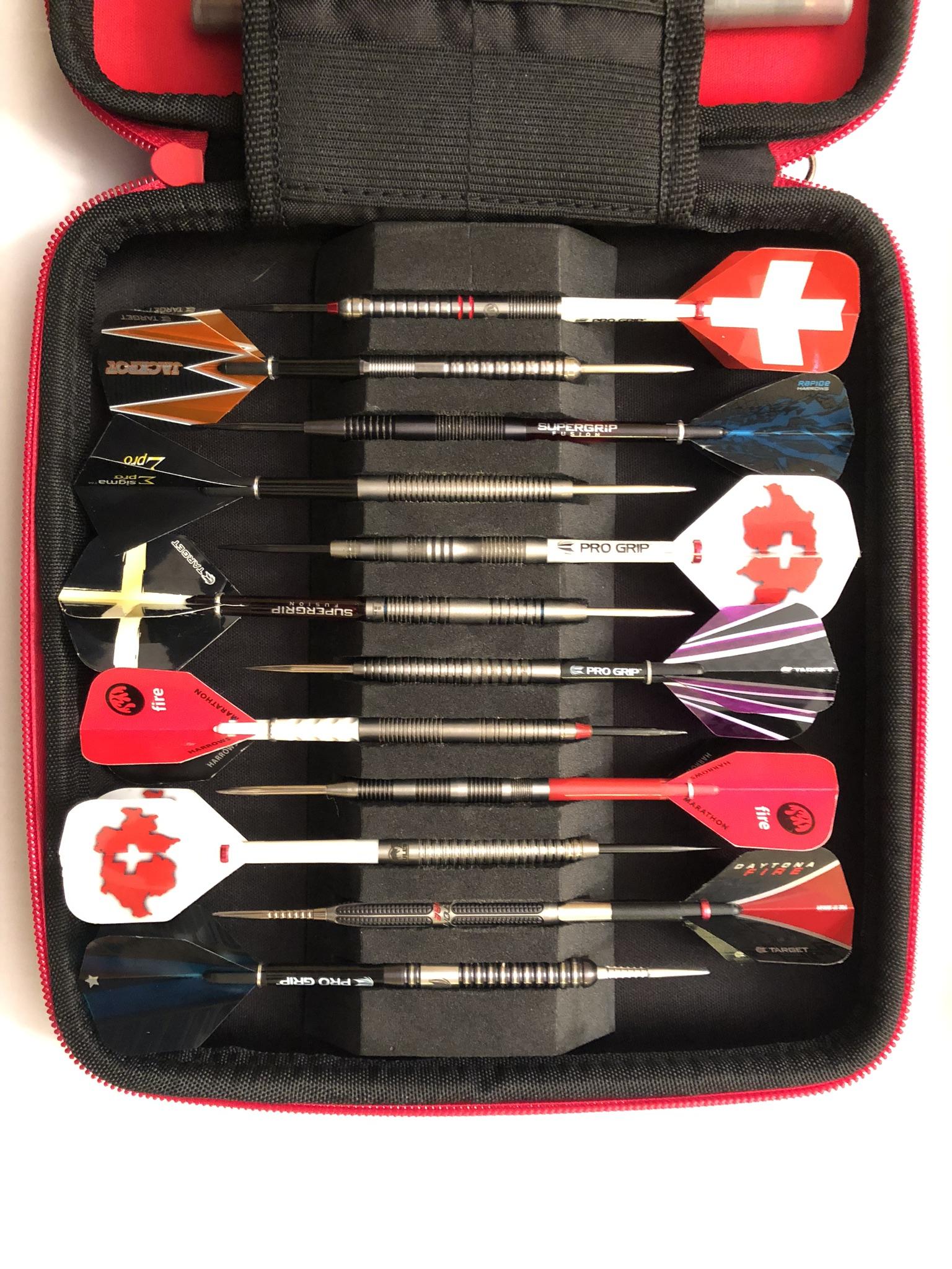 New darts case day, Harrows Blaze Pro 12...mini review, more pics