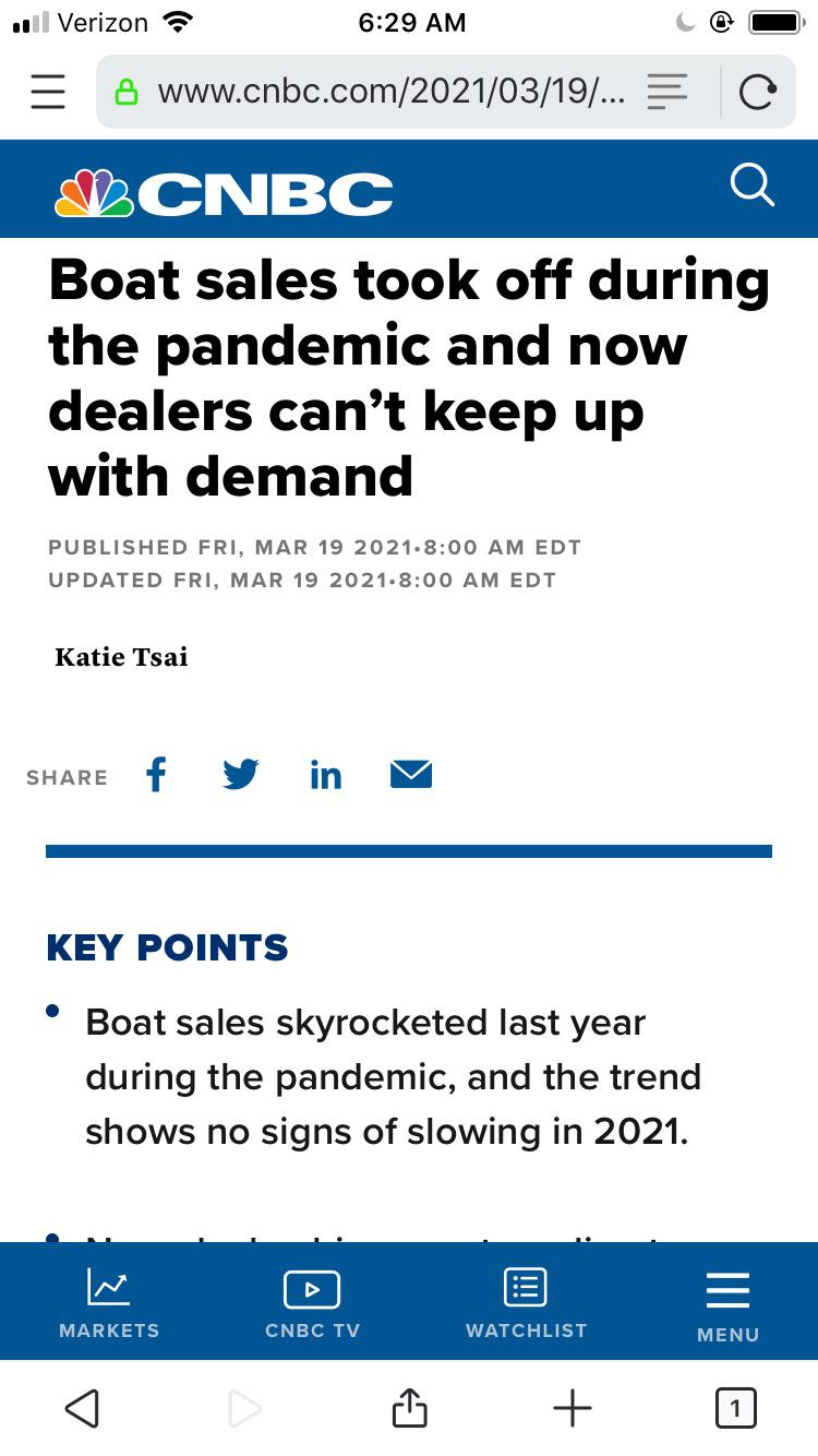 Boat Shortage affecting sailing apes r/Wallstreetsilver