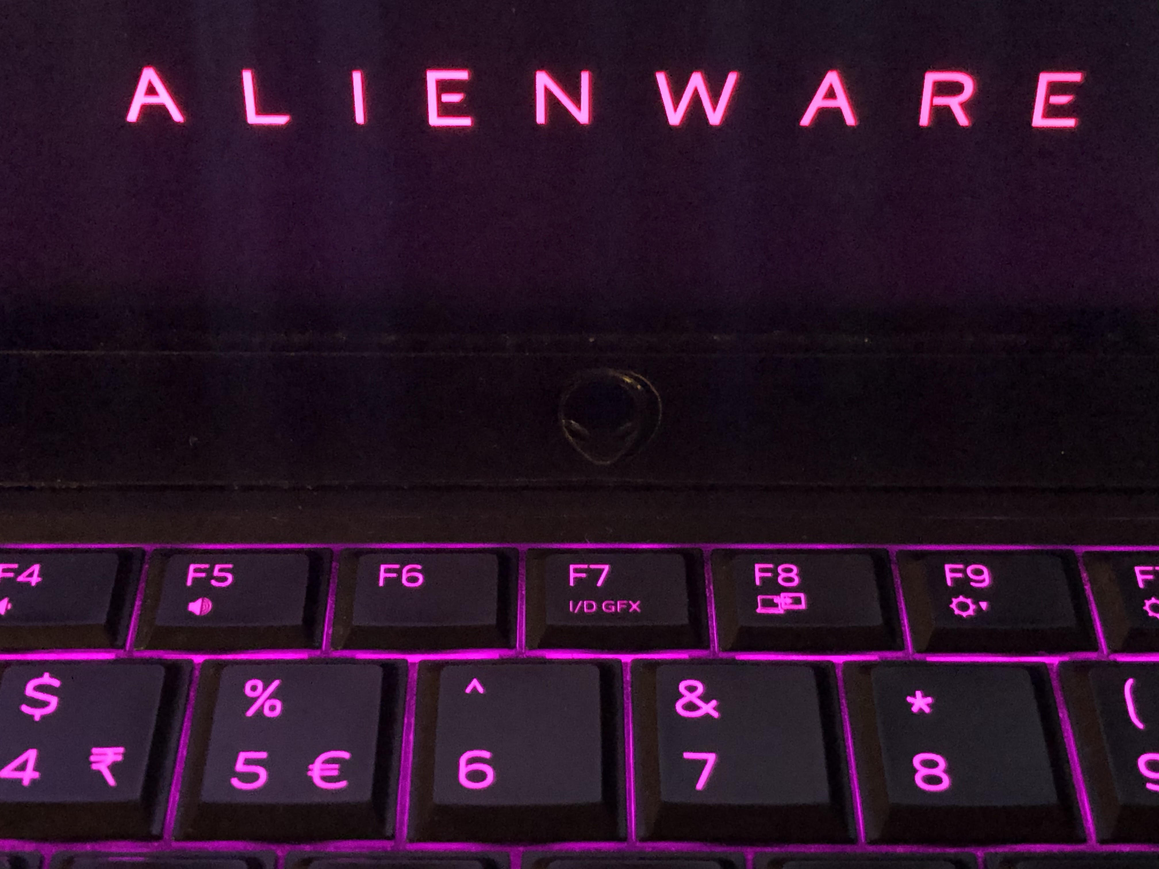 Alienware 15R3 Power button FX light doesn't work Alienware