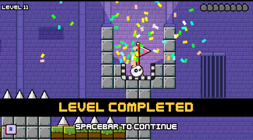 I have a question how does the bomb from kaboom swing not only explode