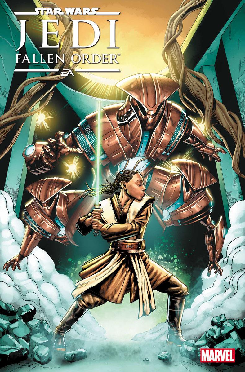 Cover for Jedi Fallen Order Dark Temple 4 by Will Sliney, this
