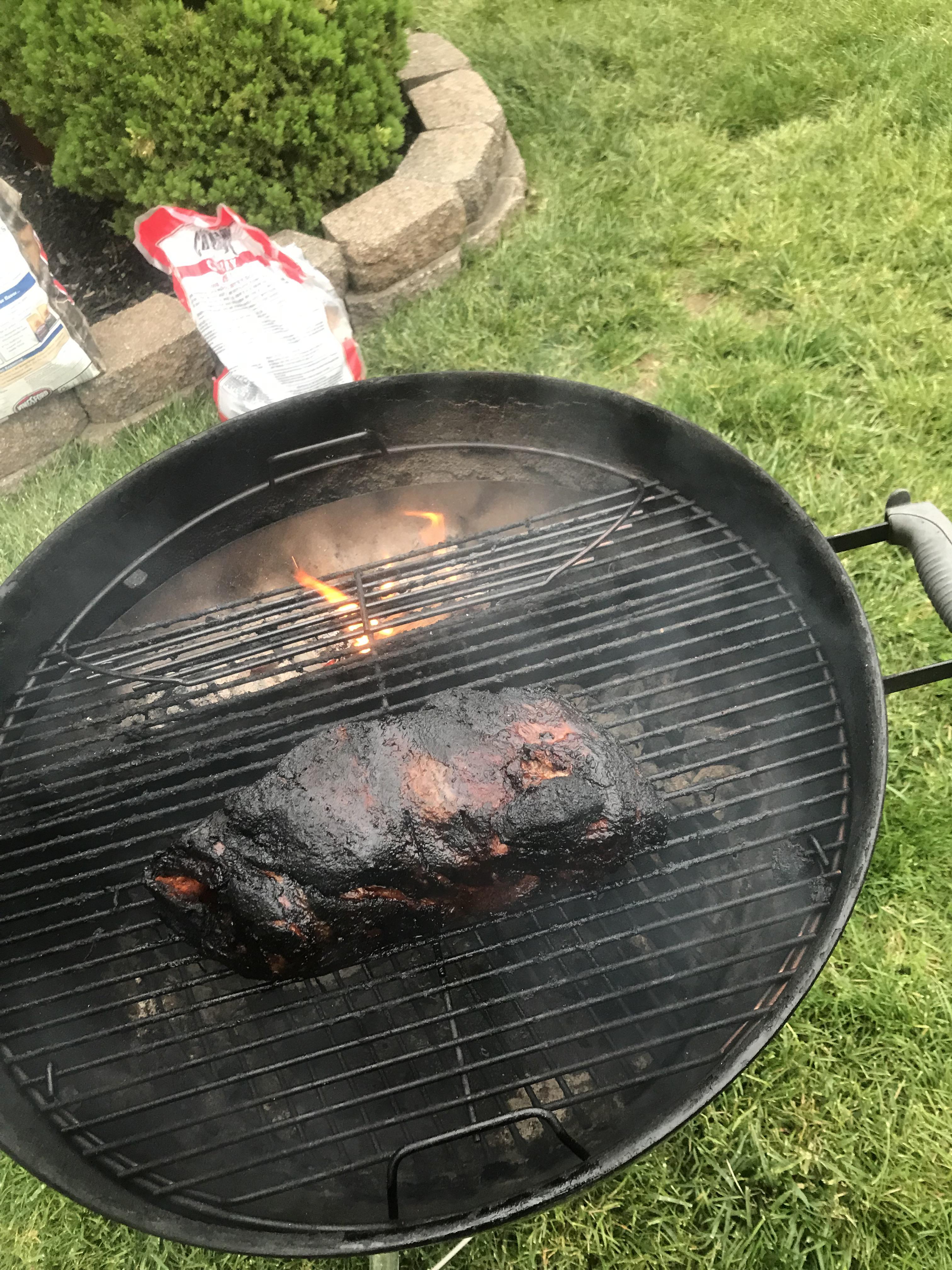 First Boston Butt on Slow ‘n’ Sear r/grilling