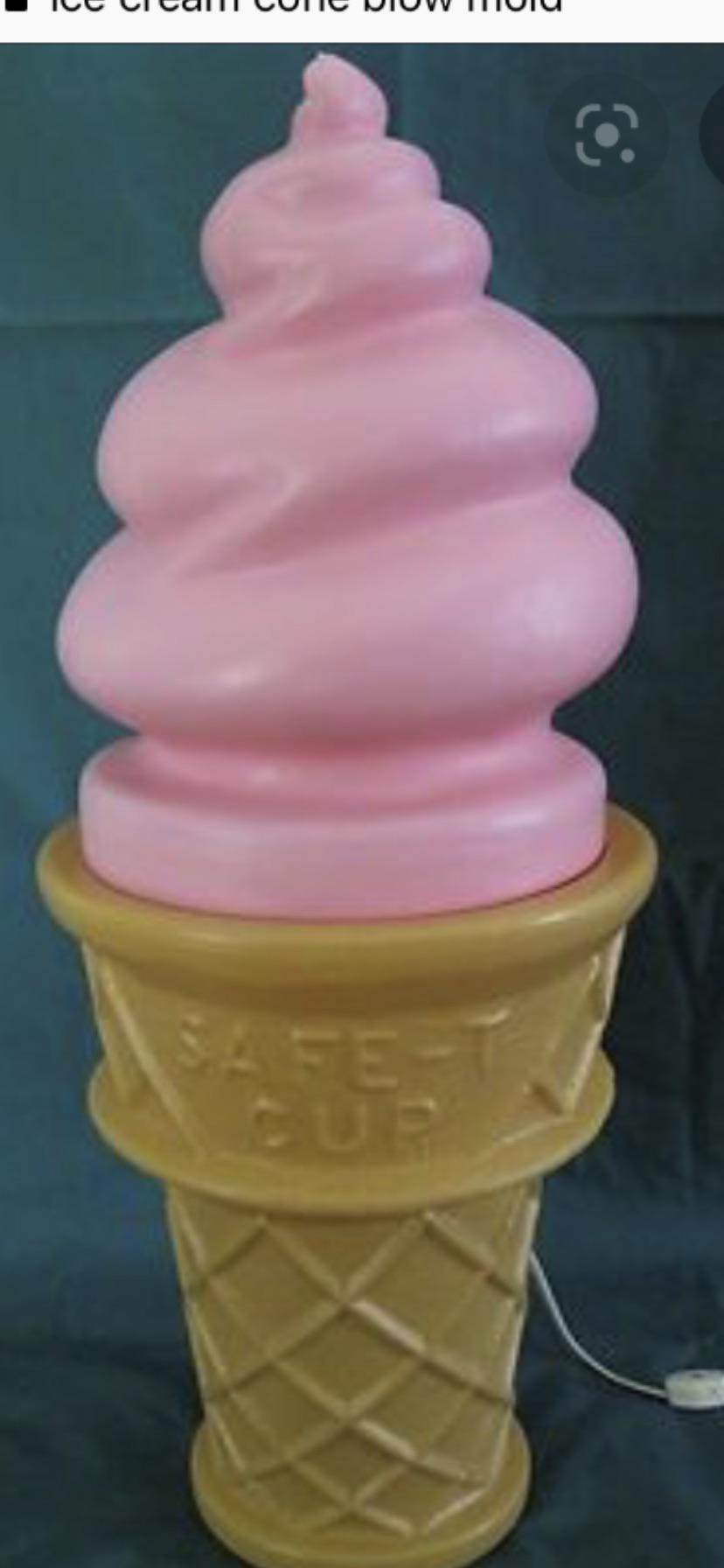 STOLEN Light Up 3ft Ice Cream Cone. LAST SEEN Dartmouth. REWARD An