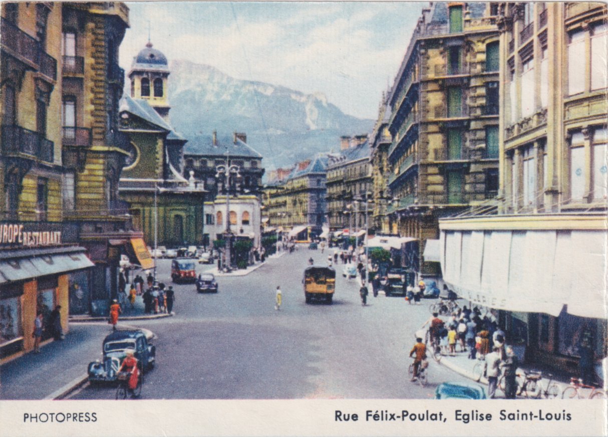 Were these Grenoble buildings apartments? r/france