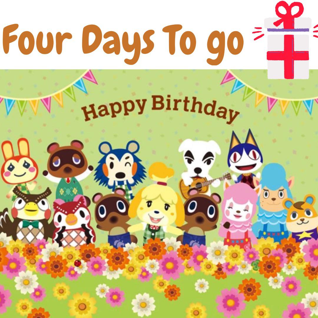 ACNH Birthday Party r/ElectricArcade