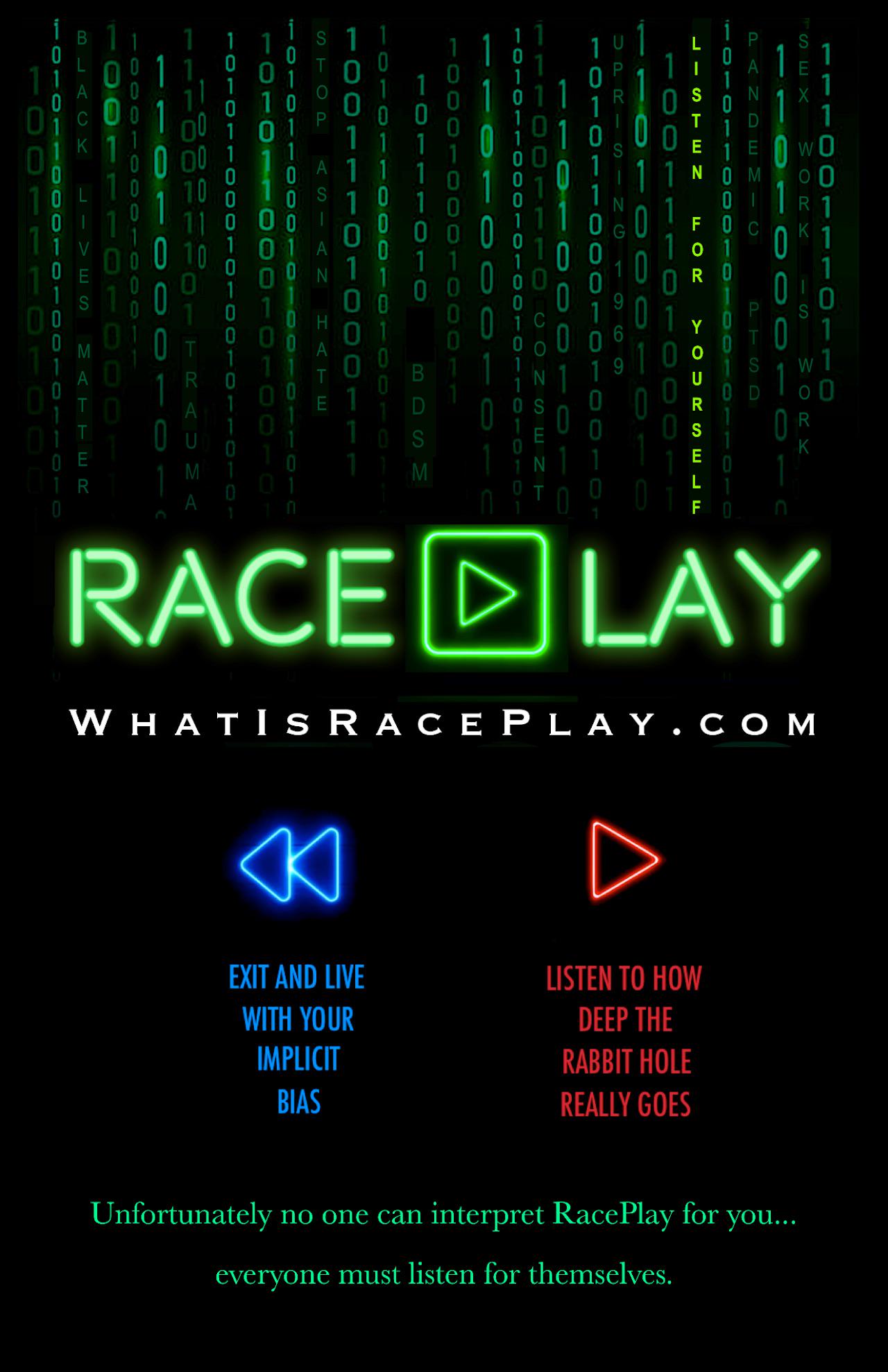 RacePlay listen challenge goes viral : gay