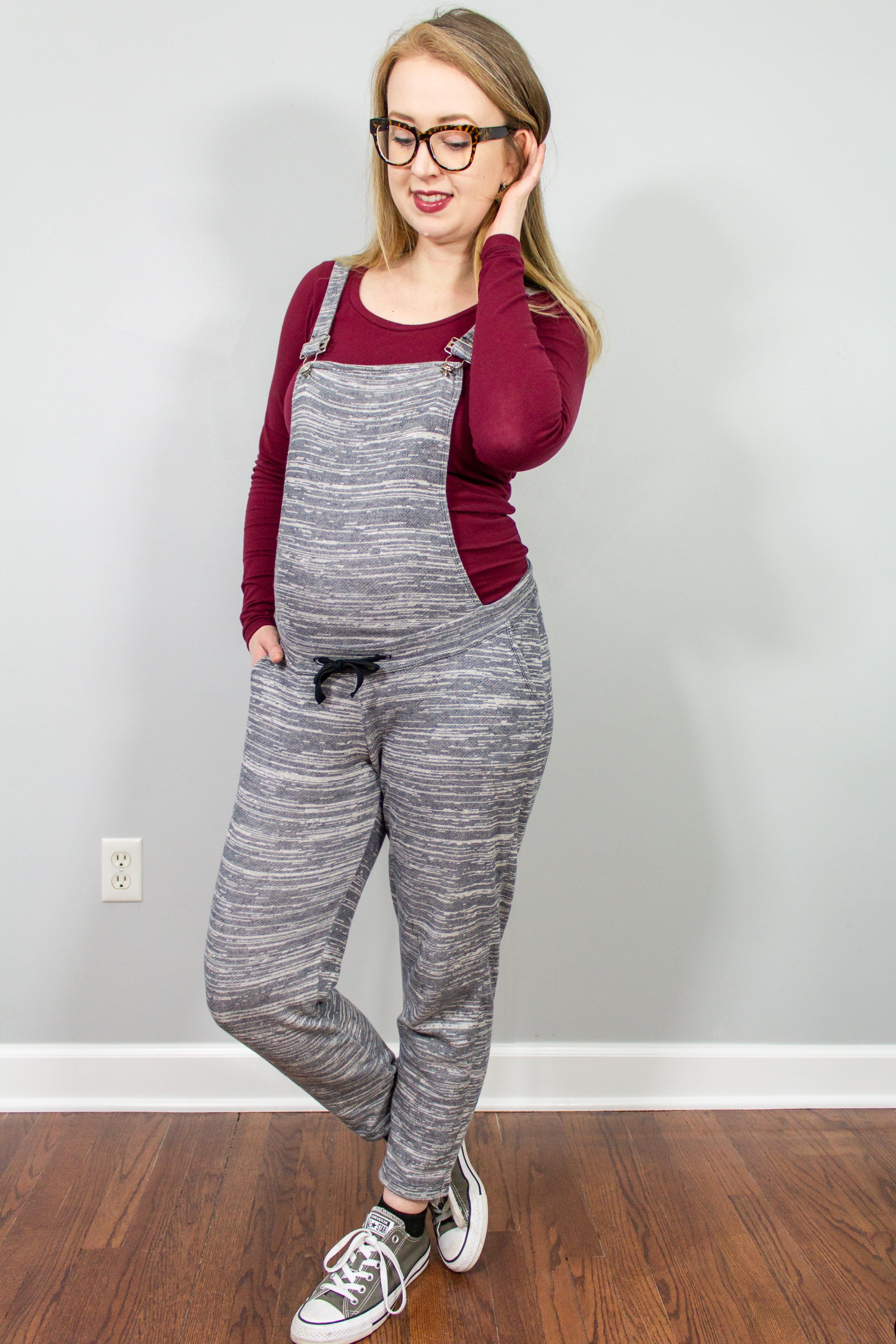 Comfy Maternity Overalls ☑️ These are the new So OverItAlls from Rad