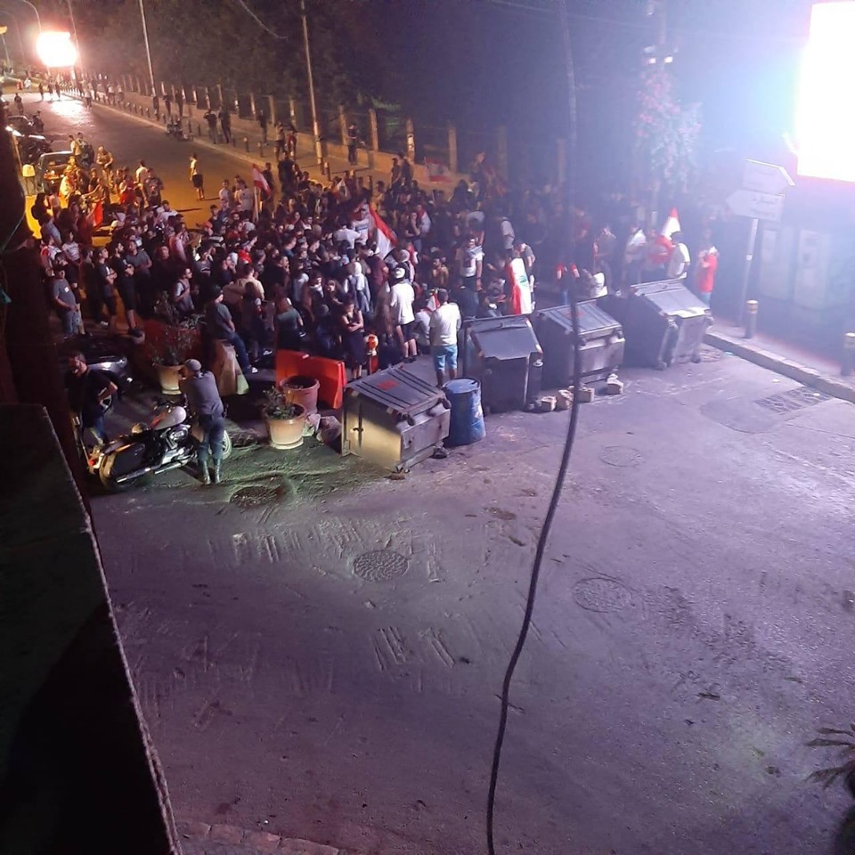 Student's close Bliss Street, Hamra as a response to those saying