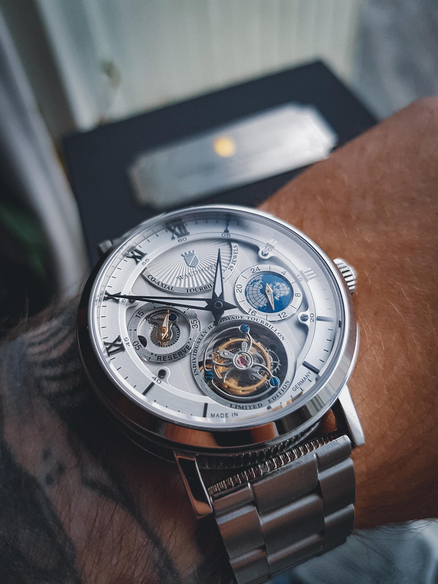 [Waldhoff Ultramatic Tourbillon] Newest kickstarter purchase r/Watches