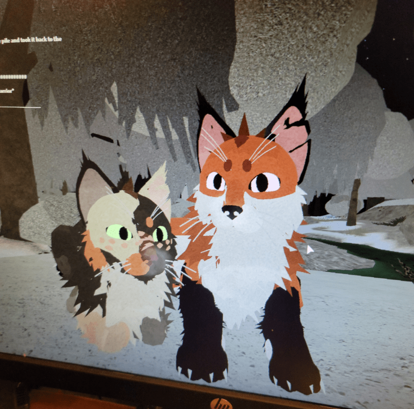 Was on ROBLOX with my friend Fox Flight and River Trap just chilling