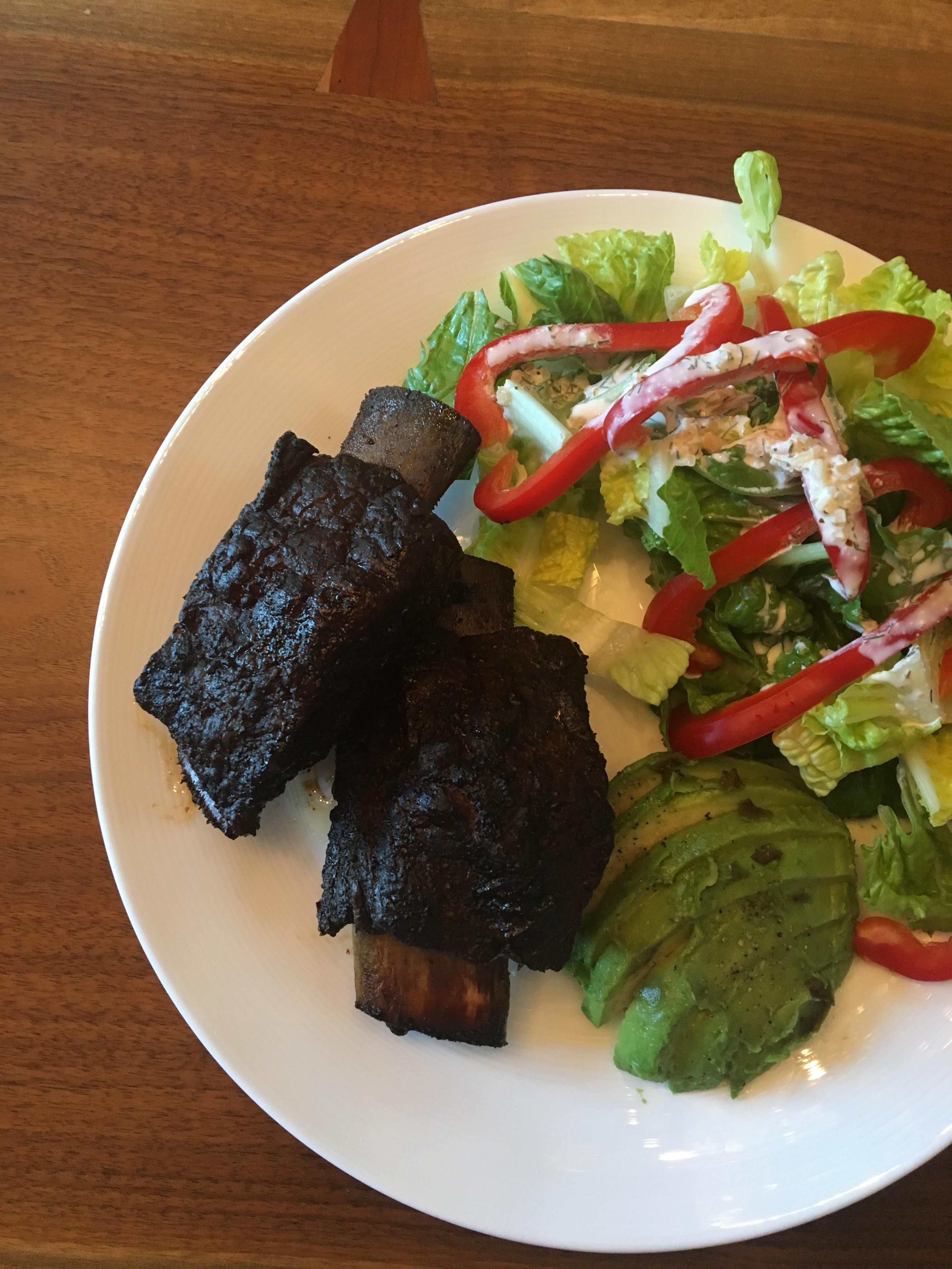 beef short ribs recipe from Franklin BBQ cookbook r/Keto_Food
