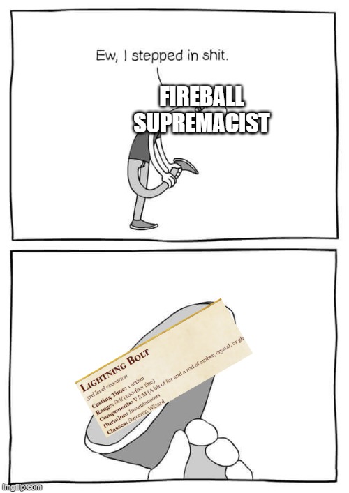 It's called splash damage, drink it up! r/dndmemes