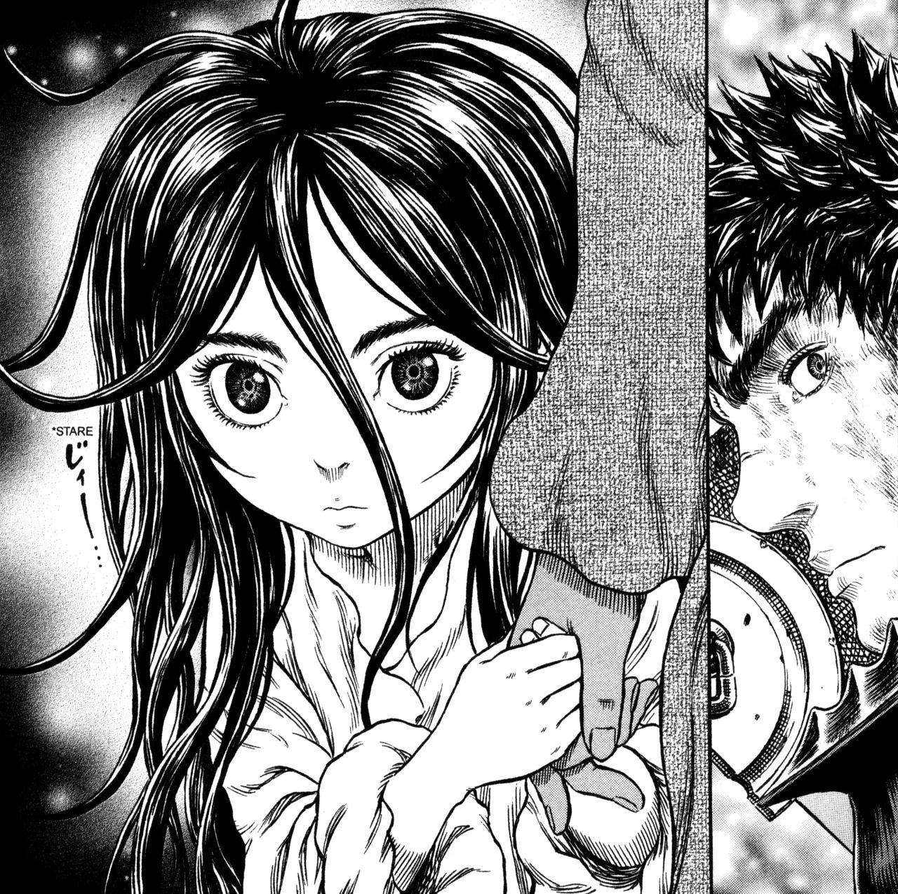 Is it me or does he have that Griffith stare? You know