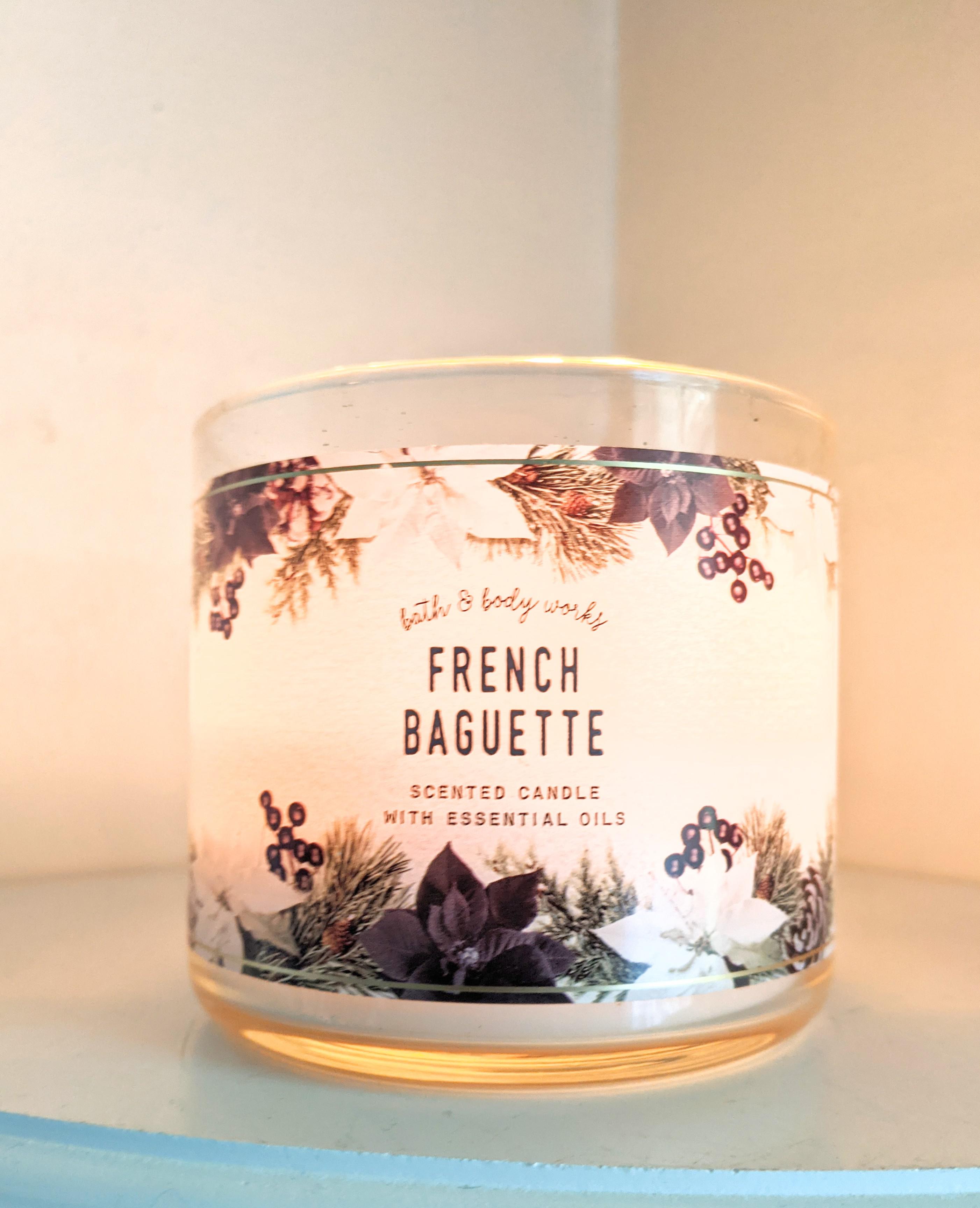 French Baguette! Finishing up last year's candles. r/bathandbodyworks