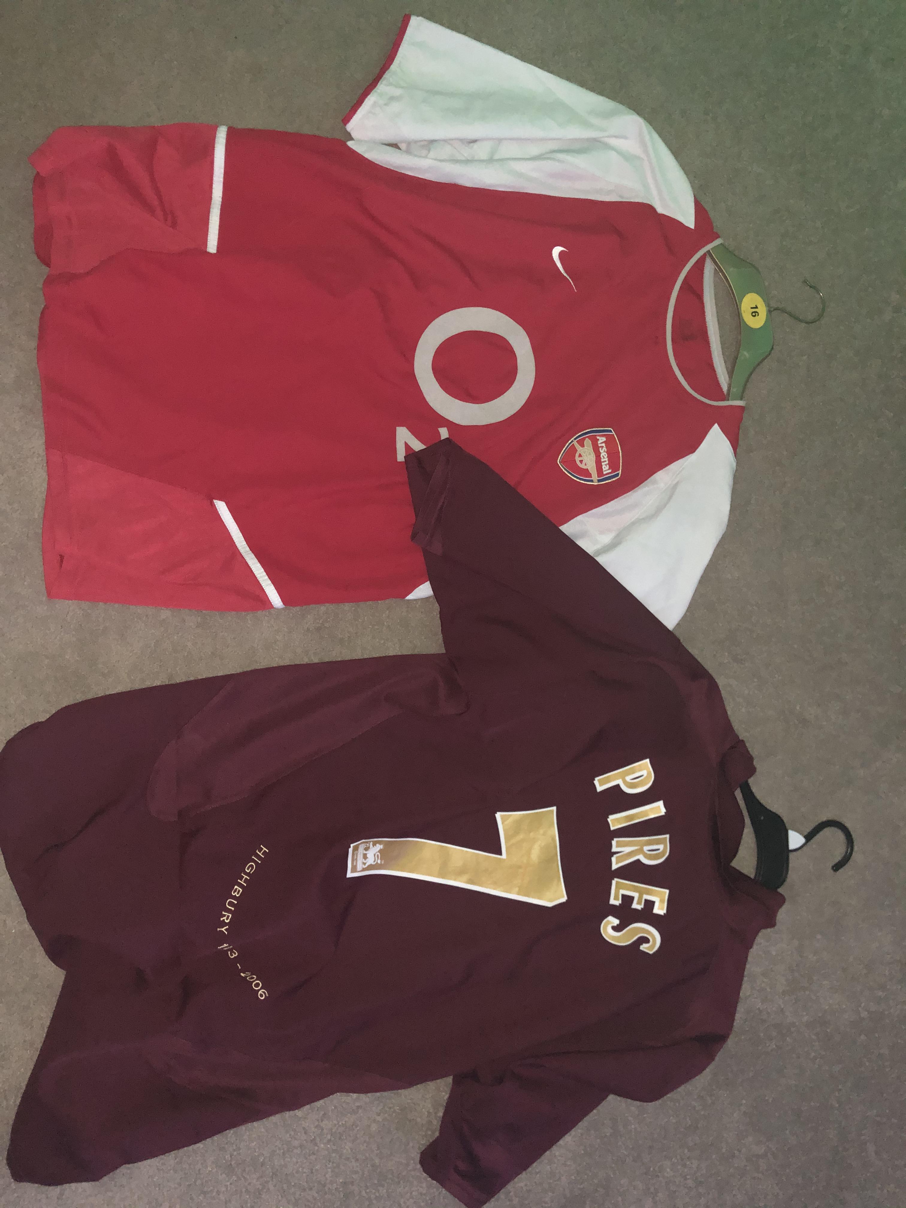 After years of waiting I finally had these shirts given to me by my Dad